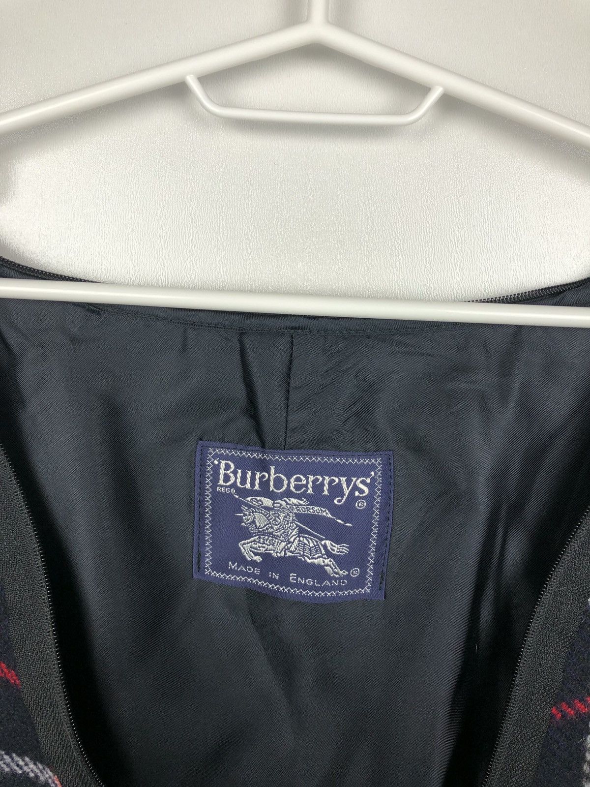 Burberry × Vintage Vintage Burberry wool lining for coat trench jacket Size US XL / EU 56 / 4 - 3 Thumbnail