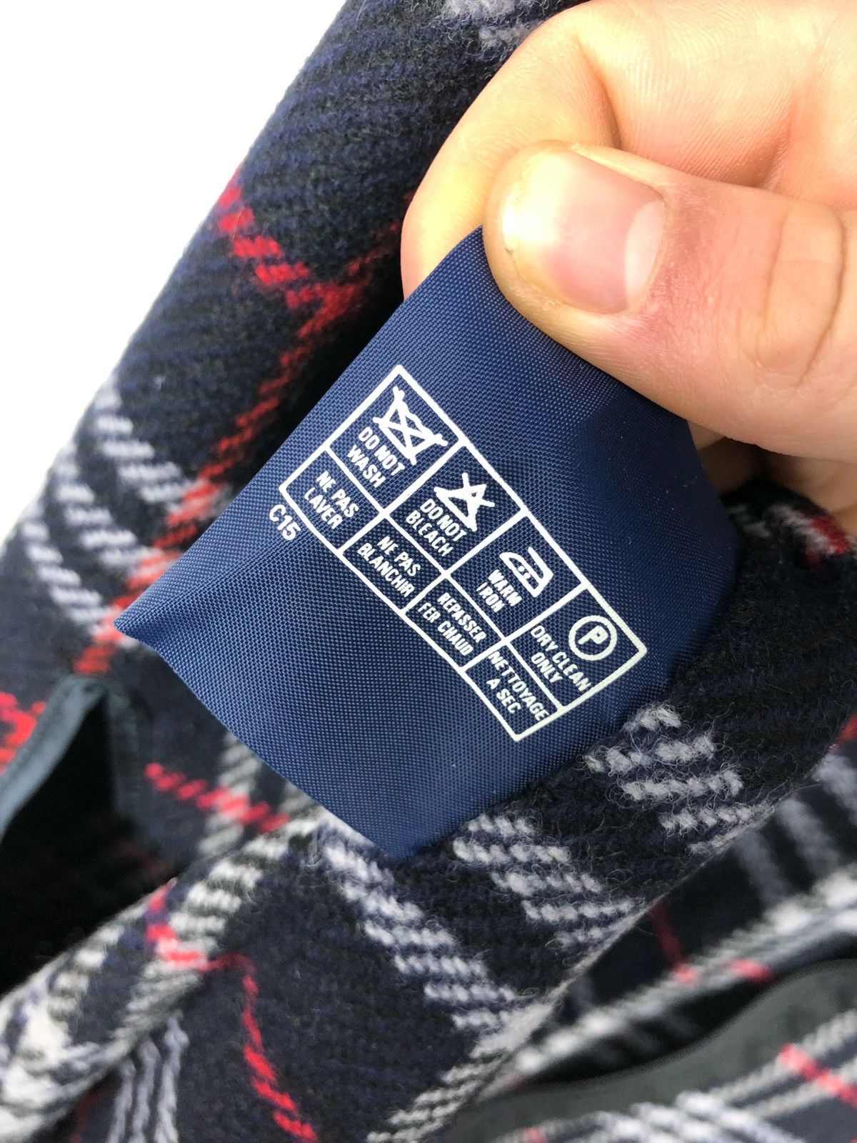 Burberry × Vintage Vintage Burberry wool lining for coat trench jacket Size US XL / EU 56 / 4 - 6 Thumbnail