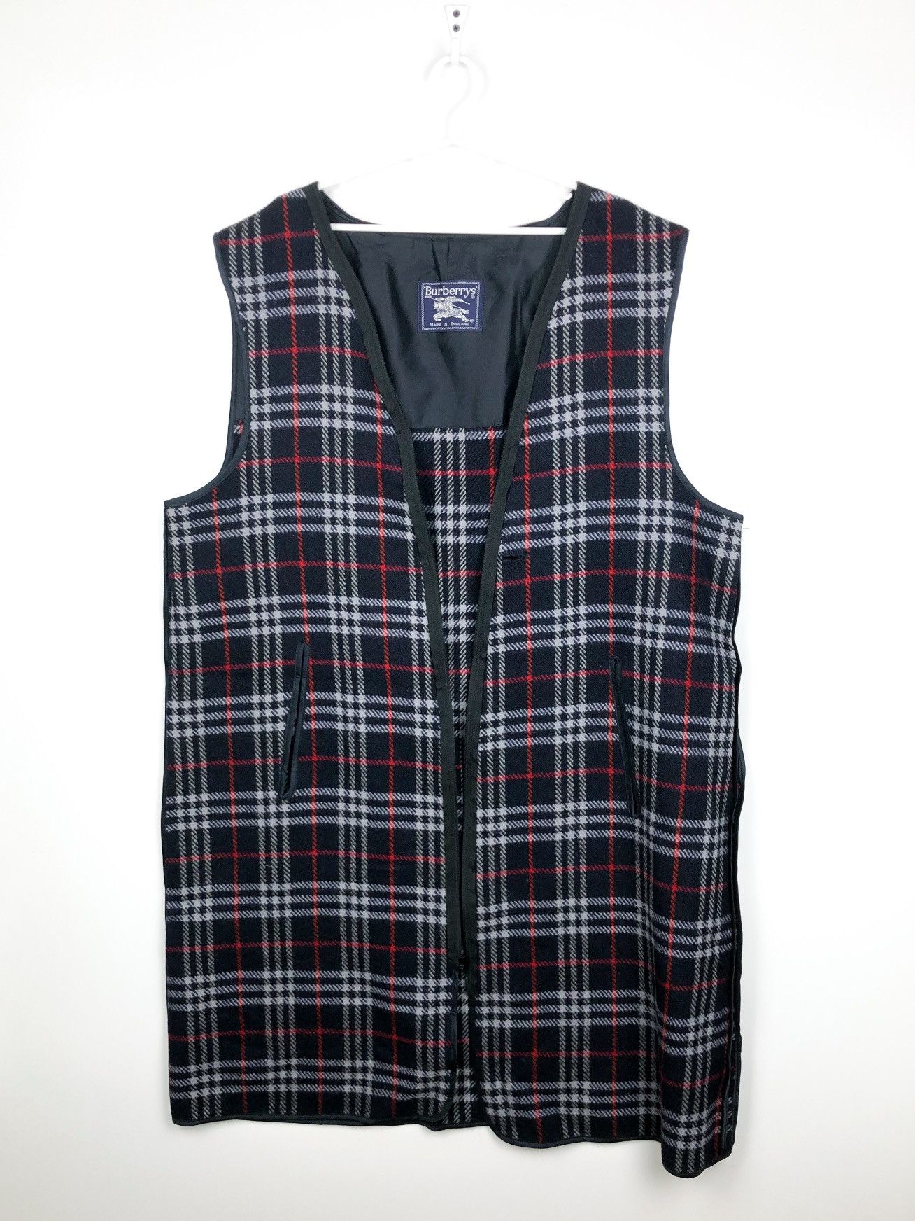 Burberry × Vintage Vintage Burberry wool lining for coat trench jacket Size US XL / EU 56 / 4 - 1 Thumbnail