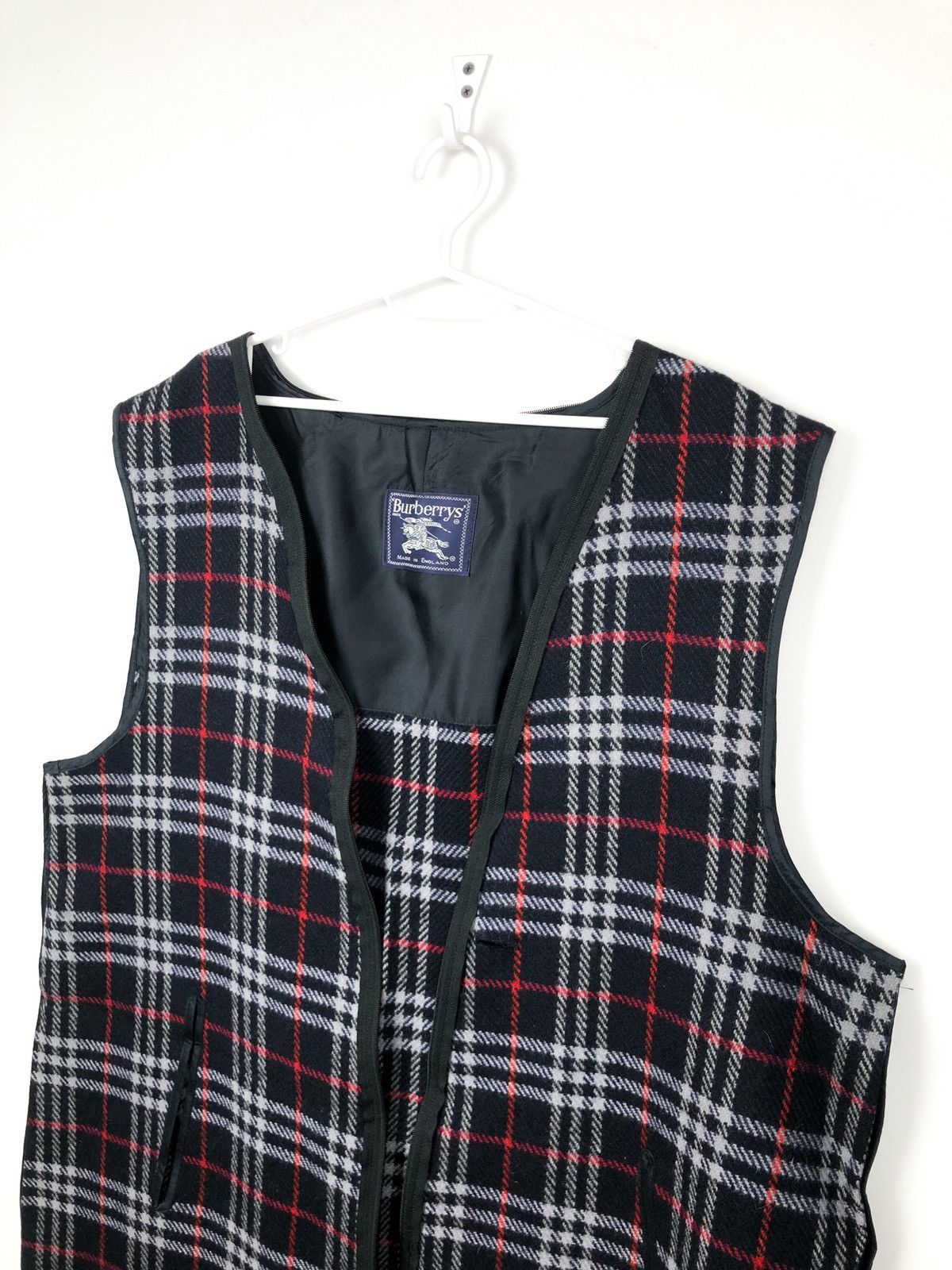 Burberry × Vintage Vintage Burberry wool lining for coat trench jacket Size US XL / EU 56 / 4 - 2 Thumbnail