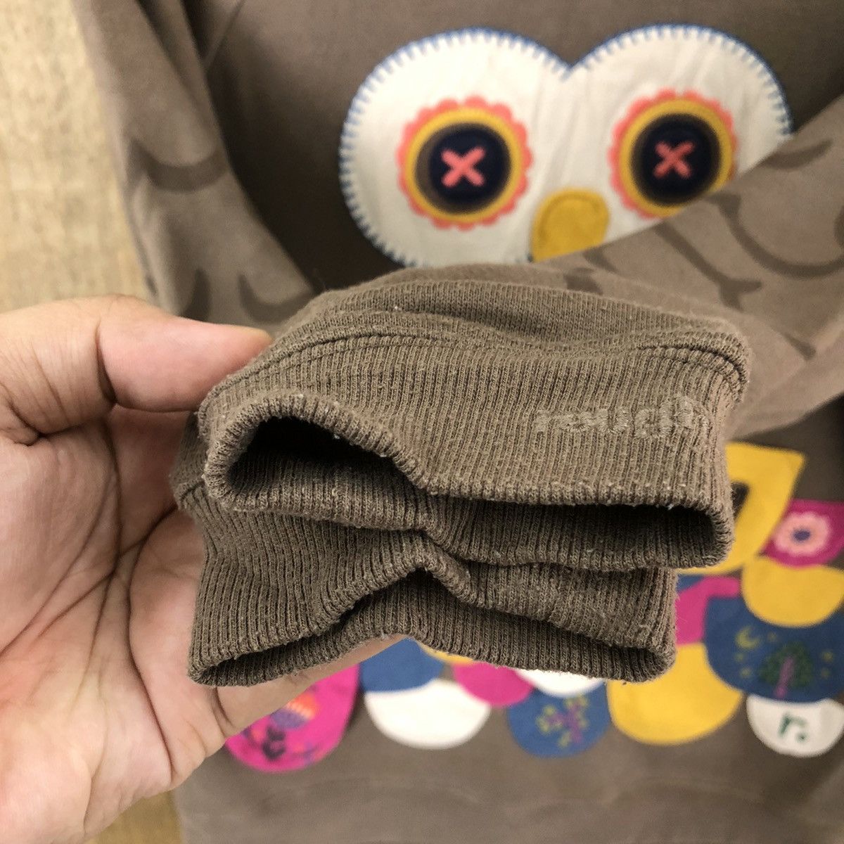 Japanese Brand RARE 💥 Owl bird BROWN SWEATSHIRT Size US M / EU 48-50 / 2 - 5 Thumbnail