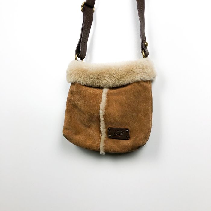 Japanese Brand Ugg sheepskin Leather suede Crossbody bag Grailed