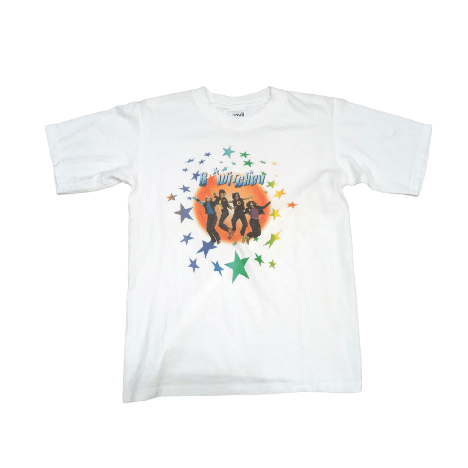 image of Band Tees x Vintage Bwitched T Shirt Girl Group in White, Men's (Size Small)