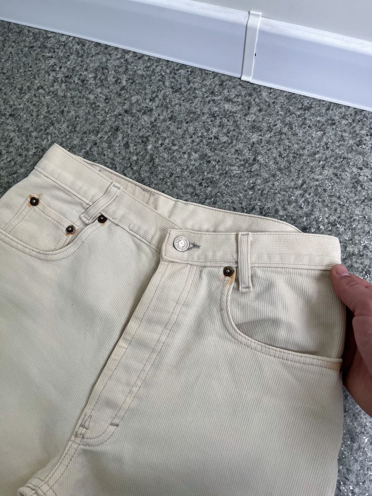 Levi's × Vintage VINTAGE MADE IN USA VELVET 501 USA LEVI’s jeans sz W27 L36 Size US 27 - 8 Thumbnail