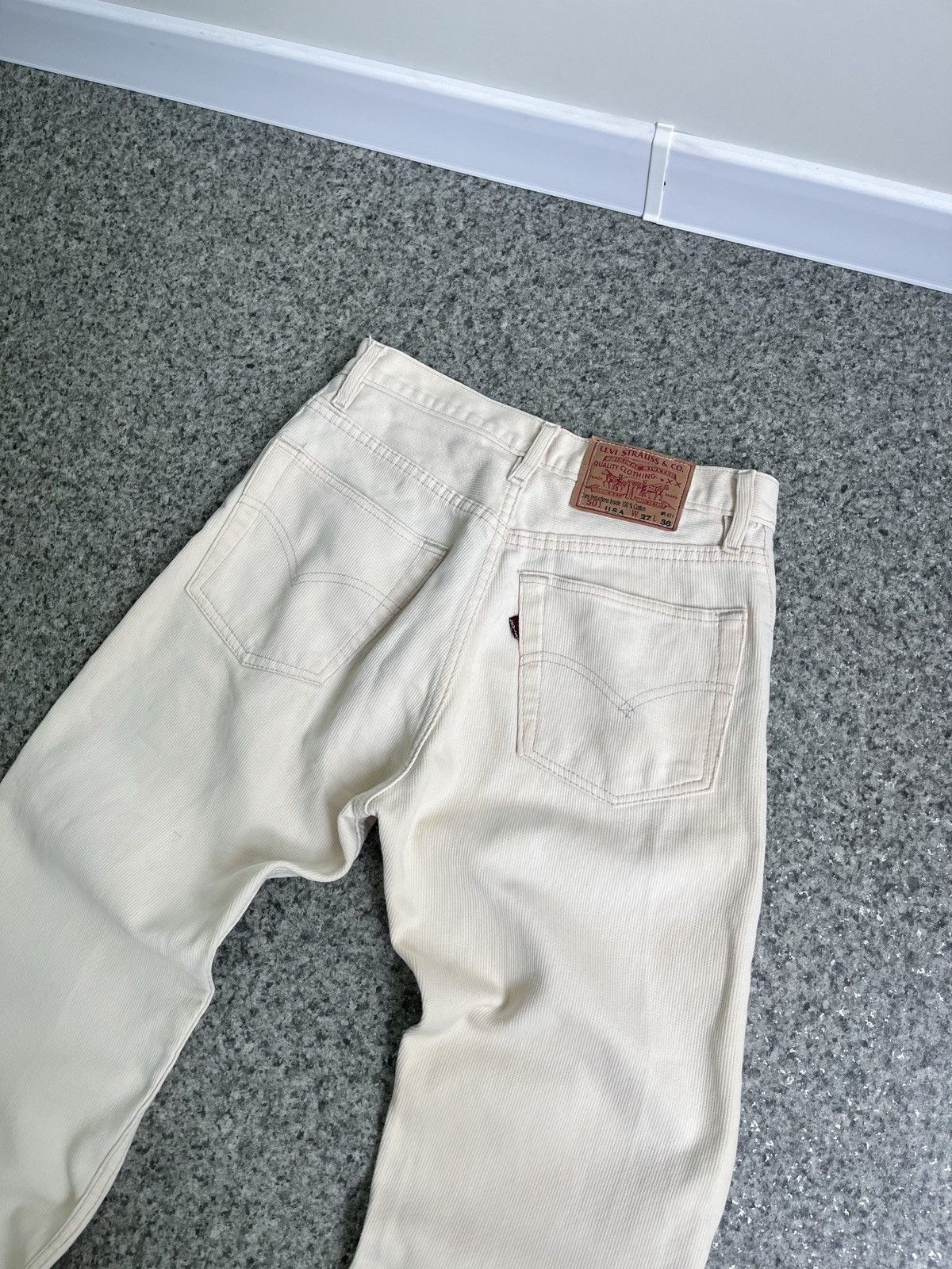 Levi's × Vintage VINTAGE MADE IN USA VELVET 501 USA LEVI’s jeans sz W27 L36 Size US 27 - 7 Thumbnail