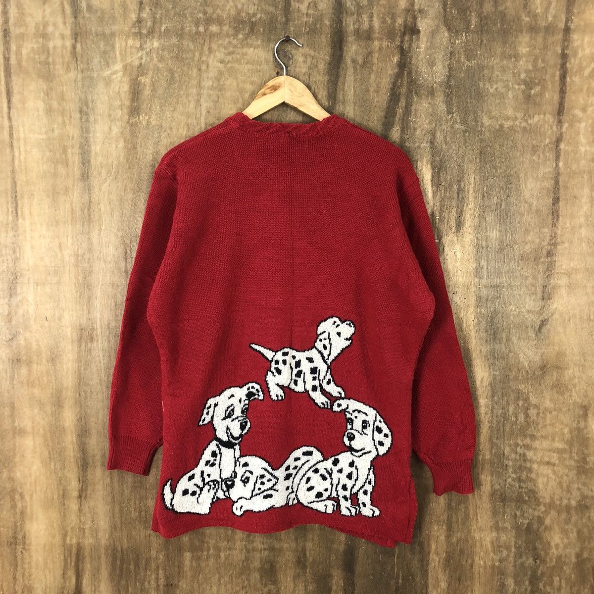 Aran Isles Knitwear Meilleur Dog Red Sweater Knitwear #002 Size US L / EU 52-54 / 3 - 9 Thumbnail