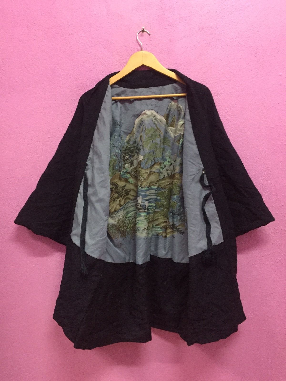 Japanese Brand Kimono Japanese Traditional Size 38S - 3 Thumbnail
