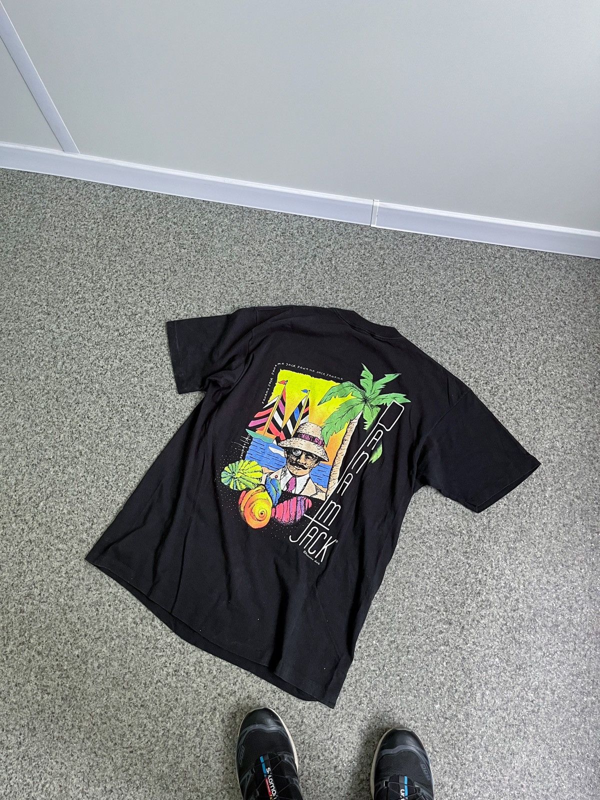 Panama Jack × Vintage VINTAGE RARE MADE IN USA PANAMA JACK TEE ONE SIZE Size US L / EU 52-54 / 3 - 2 Thumbnail