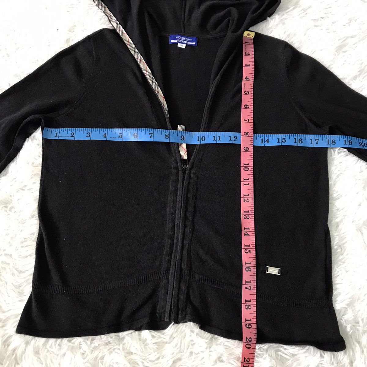 Burberry Burberry london blue label hoodie Size US XXS / EU 40 - 10 Thumbnail