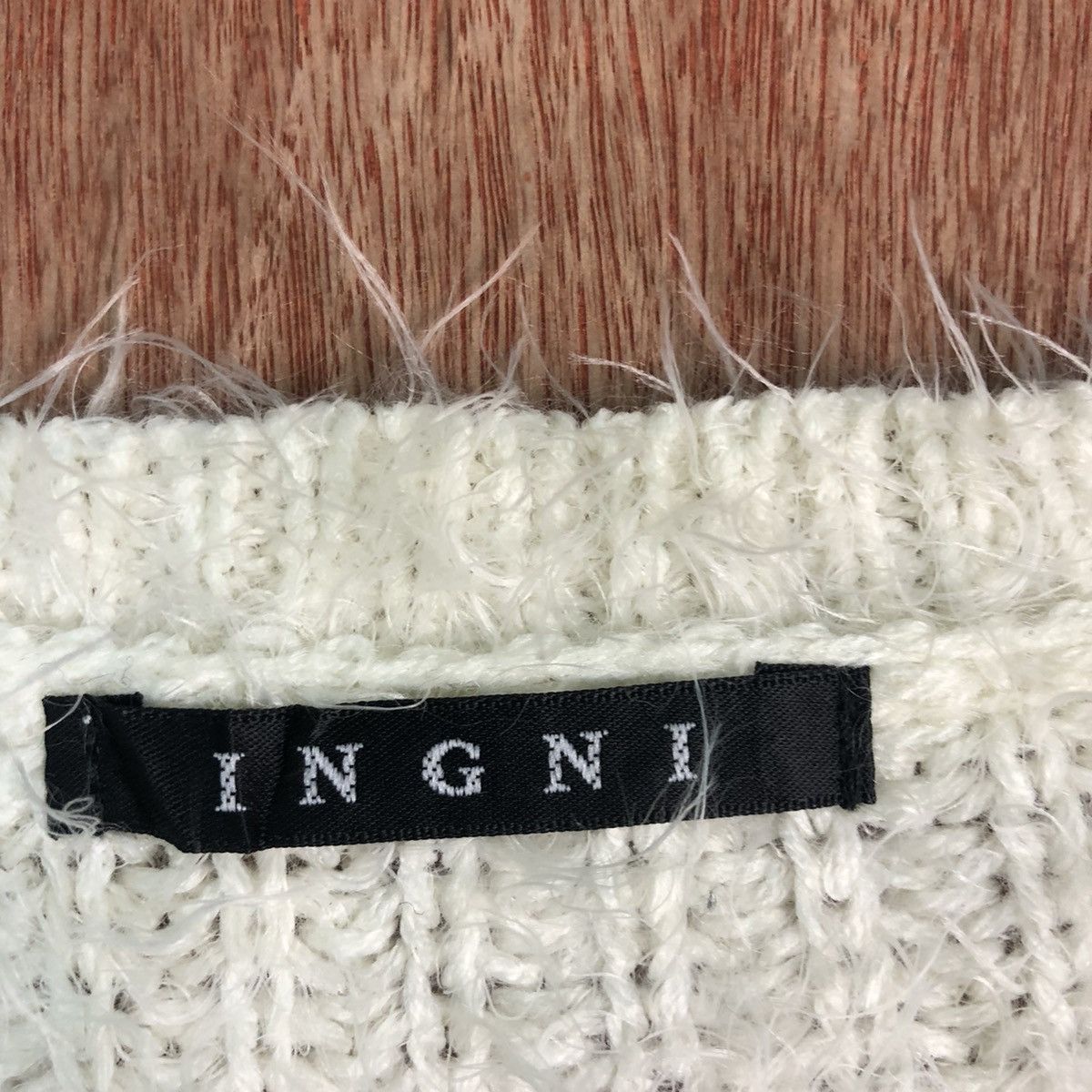 OVER THE STRiPES JAPAN INGNI STRIPED MOHAIR KNITWEAR SWEATER Size US M / EU 48-50 / 2 - 10 Thumbnail