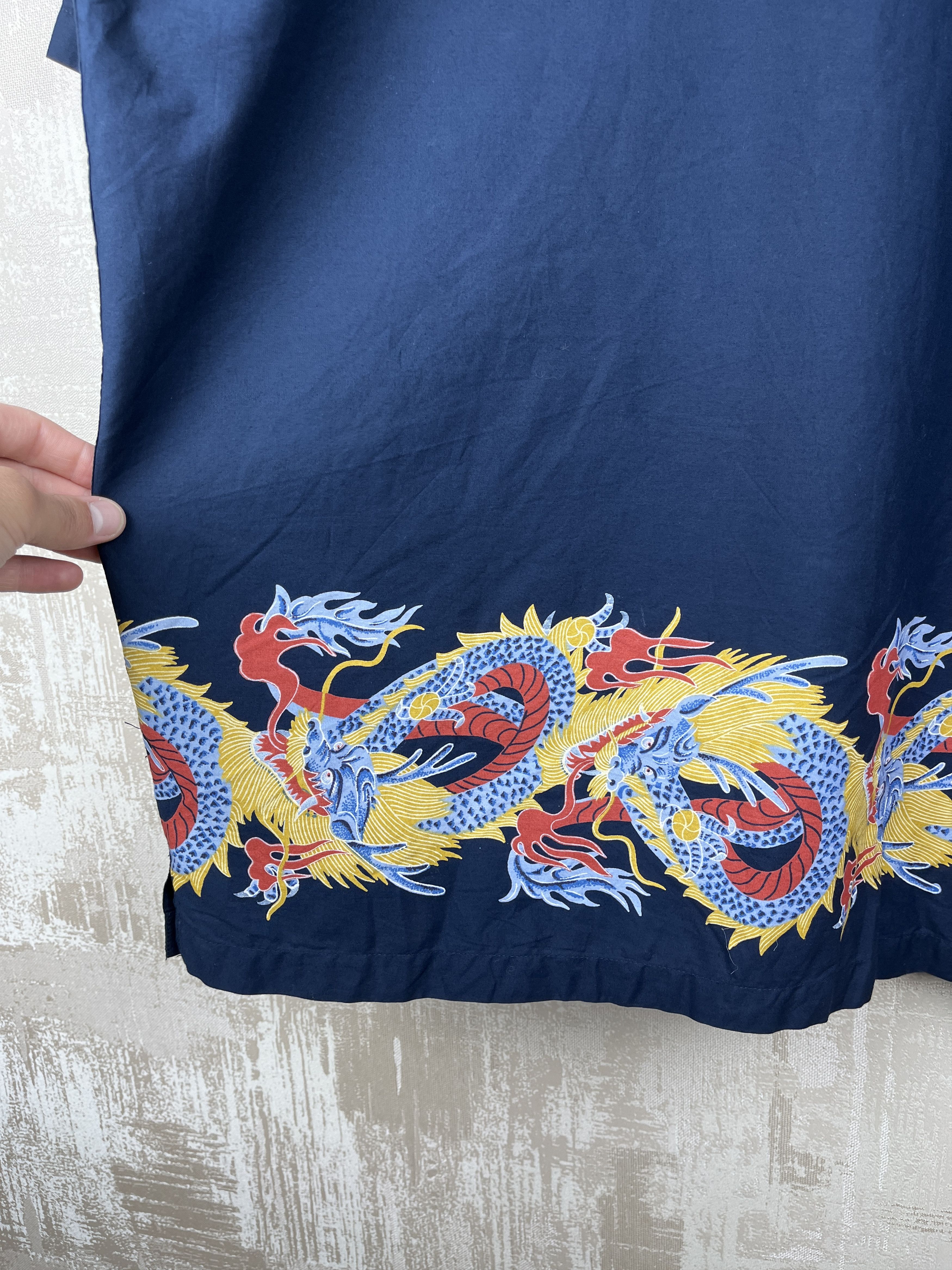 Japanese Brand Vintage Dragons Aloha Hawaiian Beach Japan Shirt Y2K Size US XXL / EU 58 / 5 - 12 Thumbnail