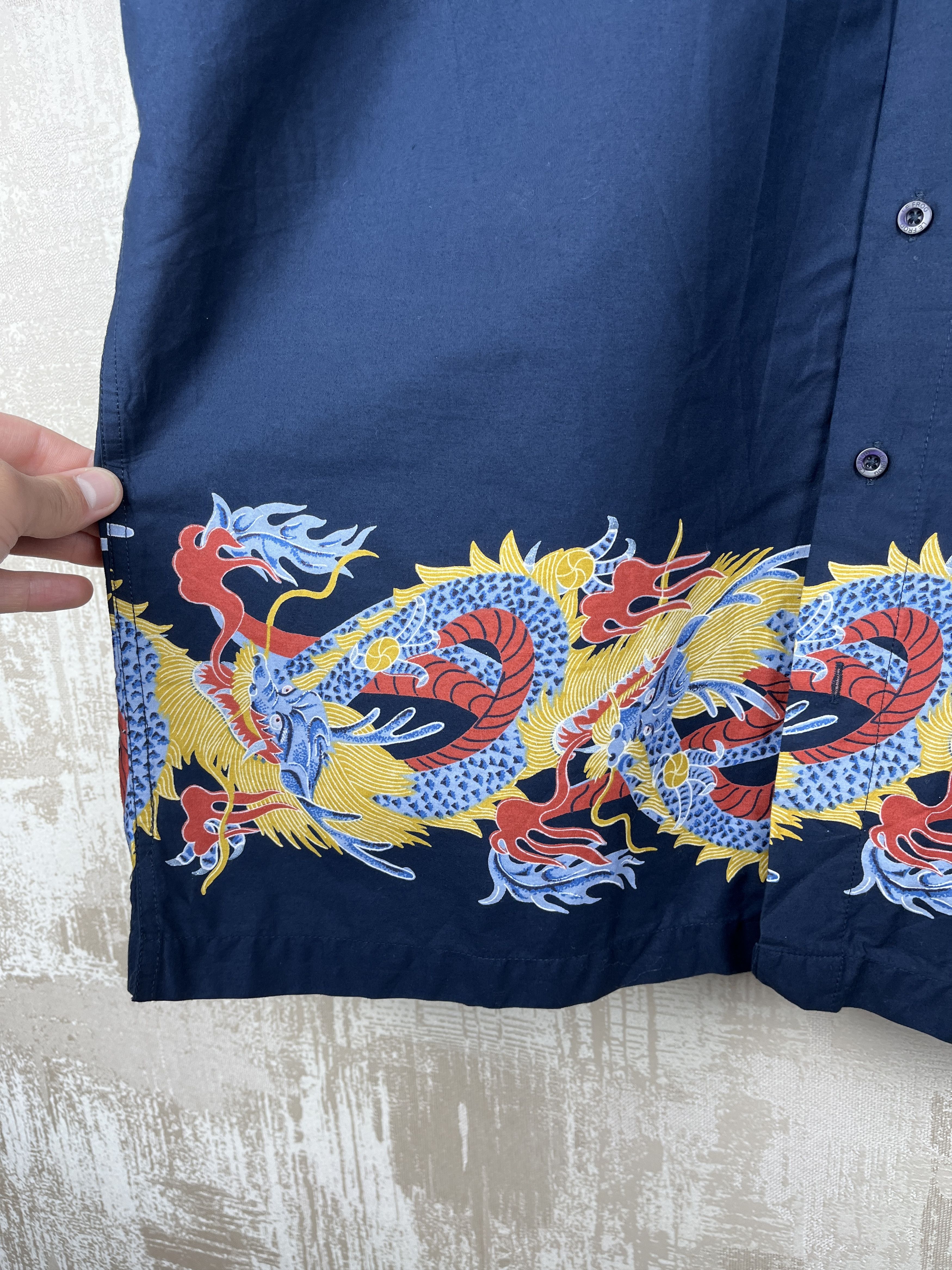 Japanese Brand Vintage Dragons Aloha Hawaiian Beach Japan Shirt Y2K Size US XXL / EU 58 / 5 - 6 Thumbnail