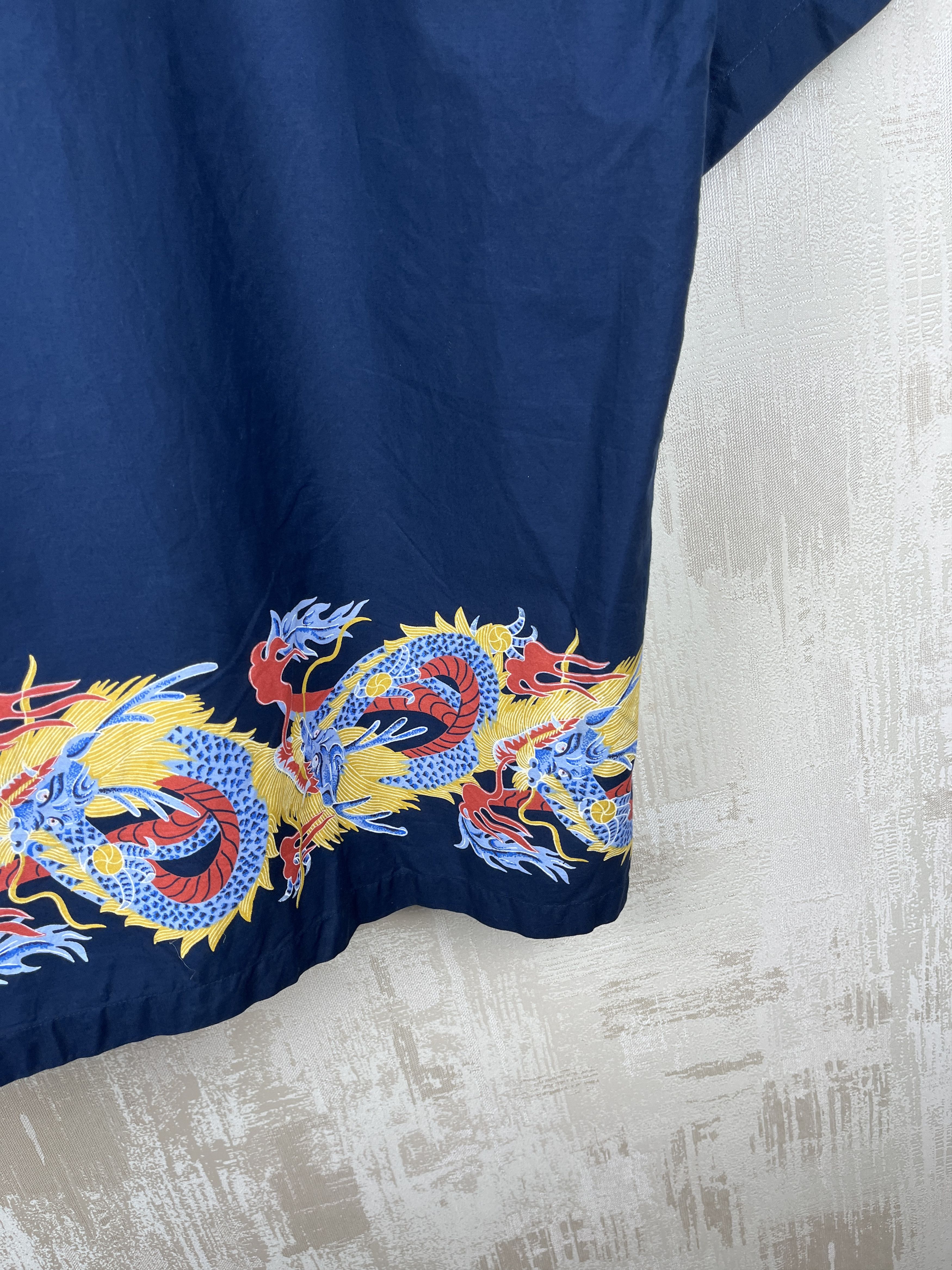Japanese Brand Vintage Dragons Aloha Hawaiian Beach Japan Shirt Y2K Size US XXL / EU 58 / 5 - 13 Thumbnail