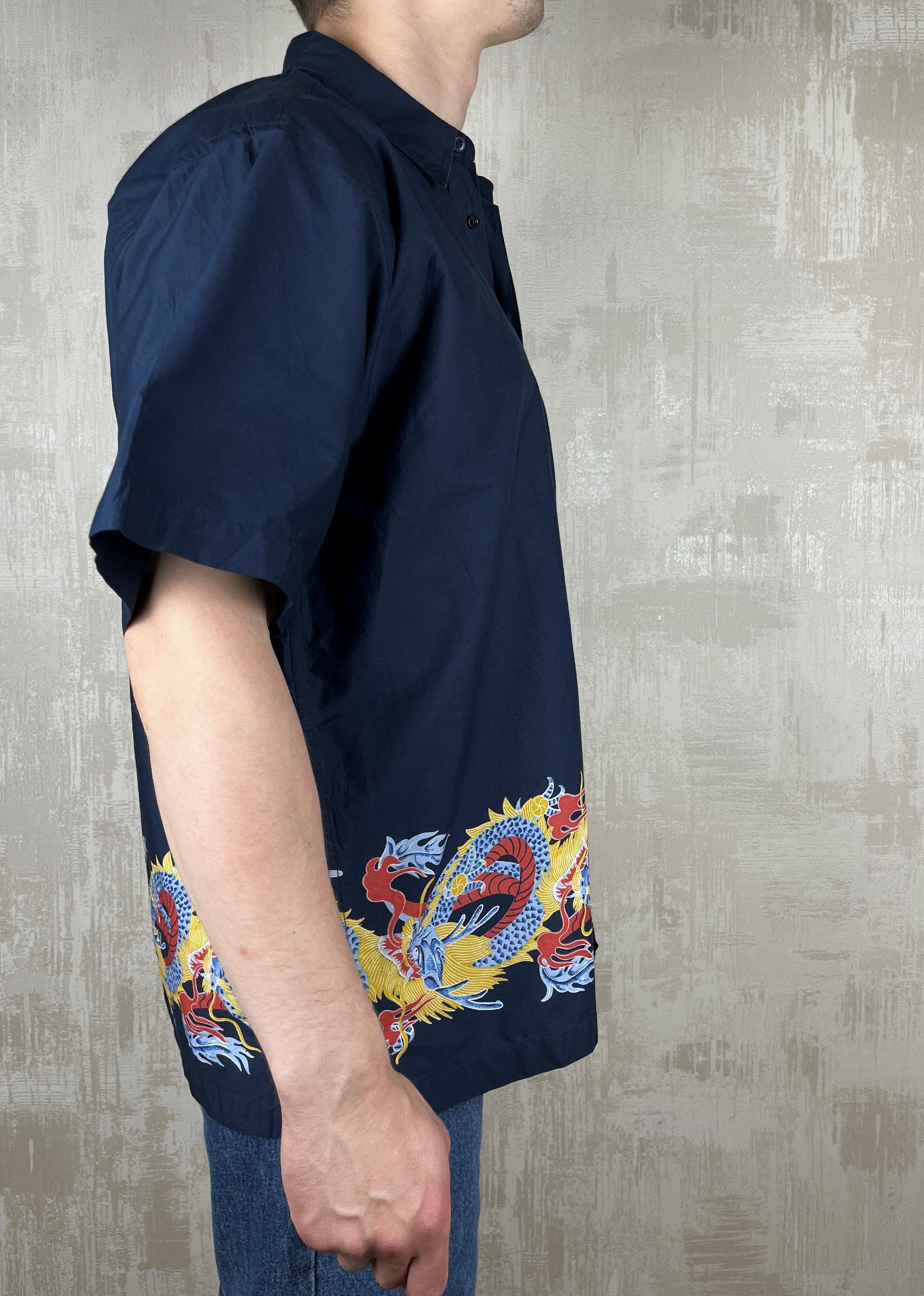 Japanese Brand Vintage Dragons Aloha Hawaiian Beach Japan Shirt Y2K Size US XXL / EU 58 / 5 - 3 Thumbnail