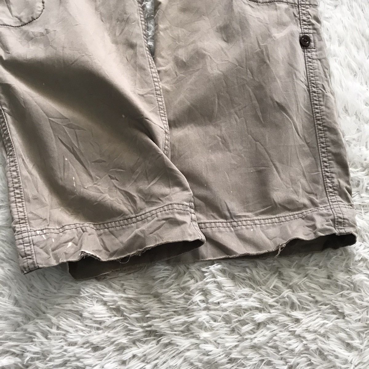 Gap Gap double knee khakis cargo pant multi pockets (faded) Size US 33 - 21 Thumbnail