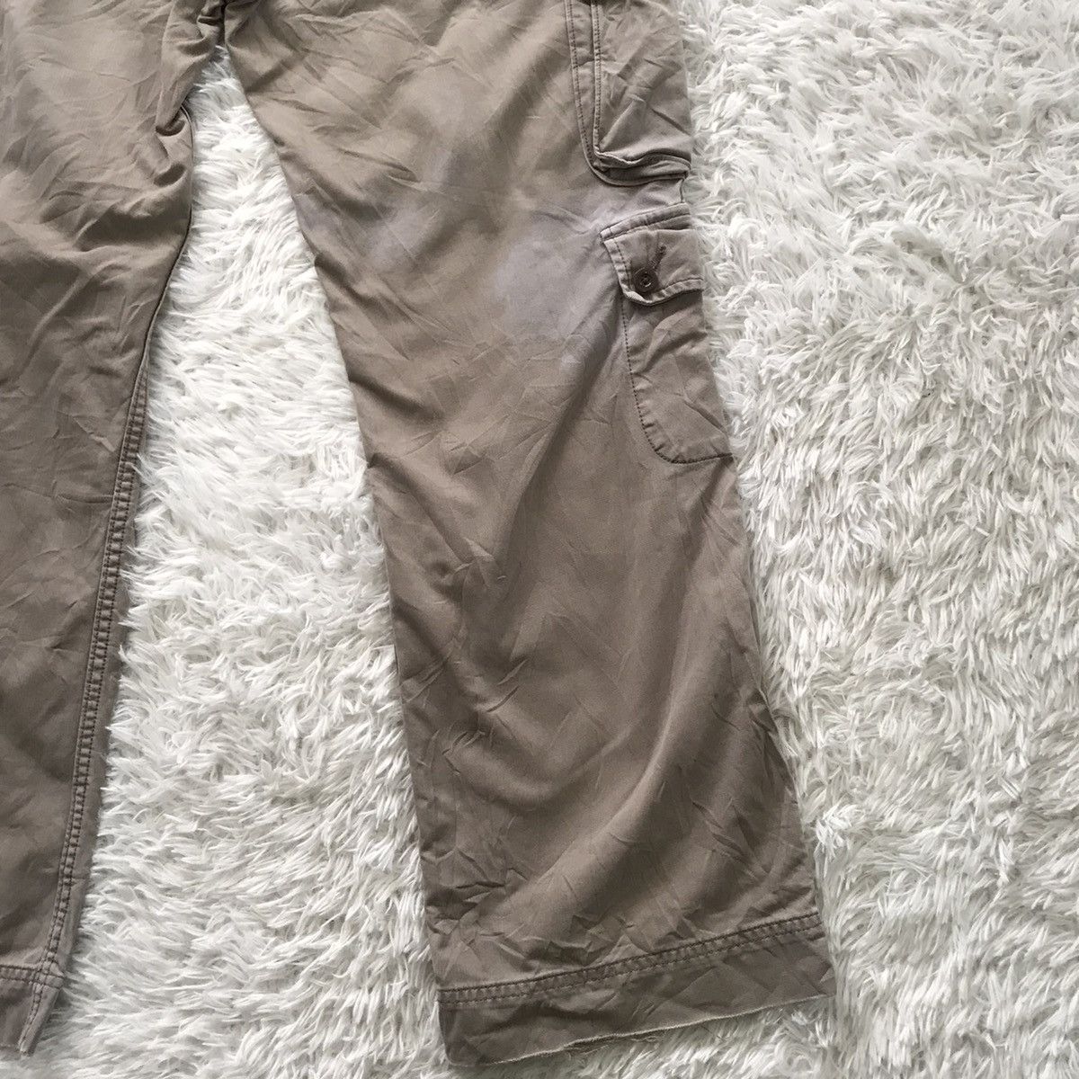 Gap Gap double knee khakis cargo pant multi pockets (faded) Size US 33 - 18 Thumbnail