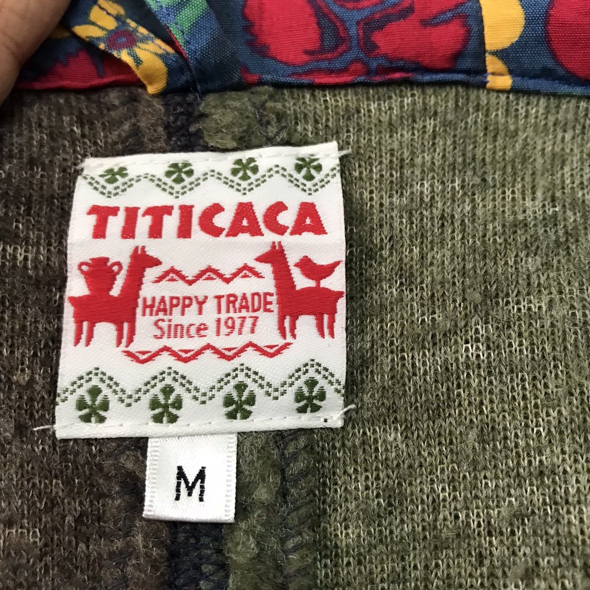 Japanese Brand Titicaca hoodie vest nice design Size US S / EU 44-46 / 1 - 12 Thumbnail