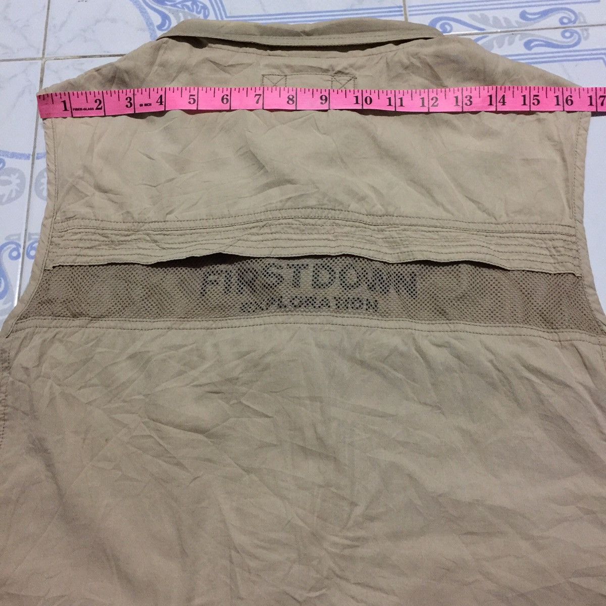 Japanese Brand FIRST DOWN EXPLORATION MORE POCKETS VEST Size US L / EU 52-54 / 3 - 7 Thumbnail