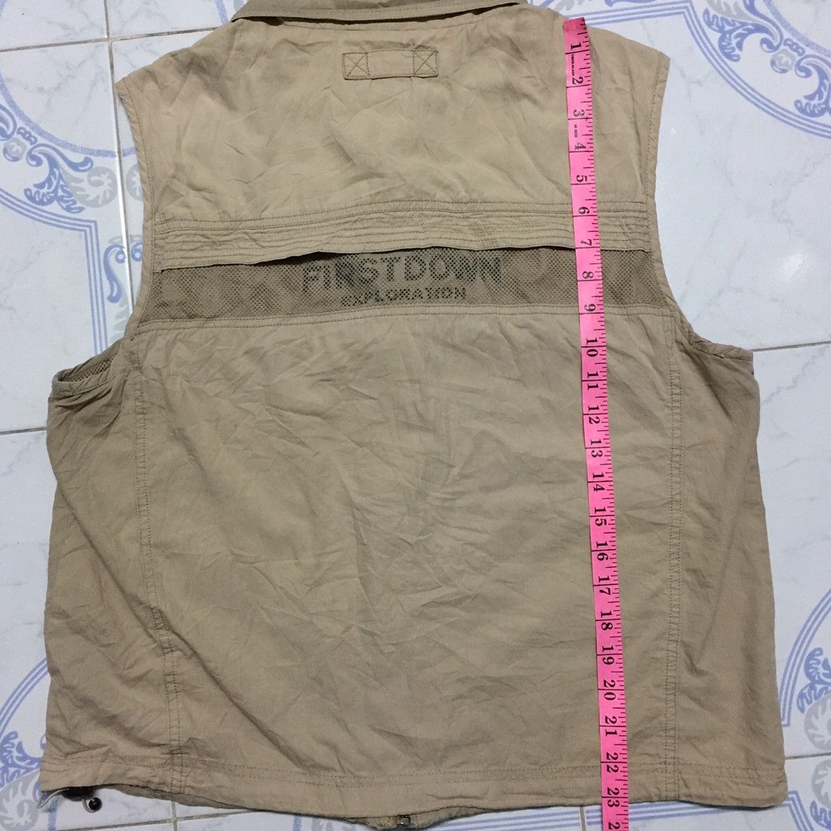 Japanese Brand FIRST DOWN EXPLORATION MORE POCKETS VEST Size US L / EU 52-54 / 3 - 8 Thumbnail
