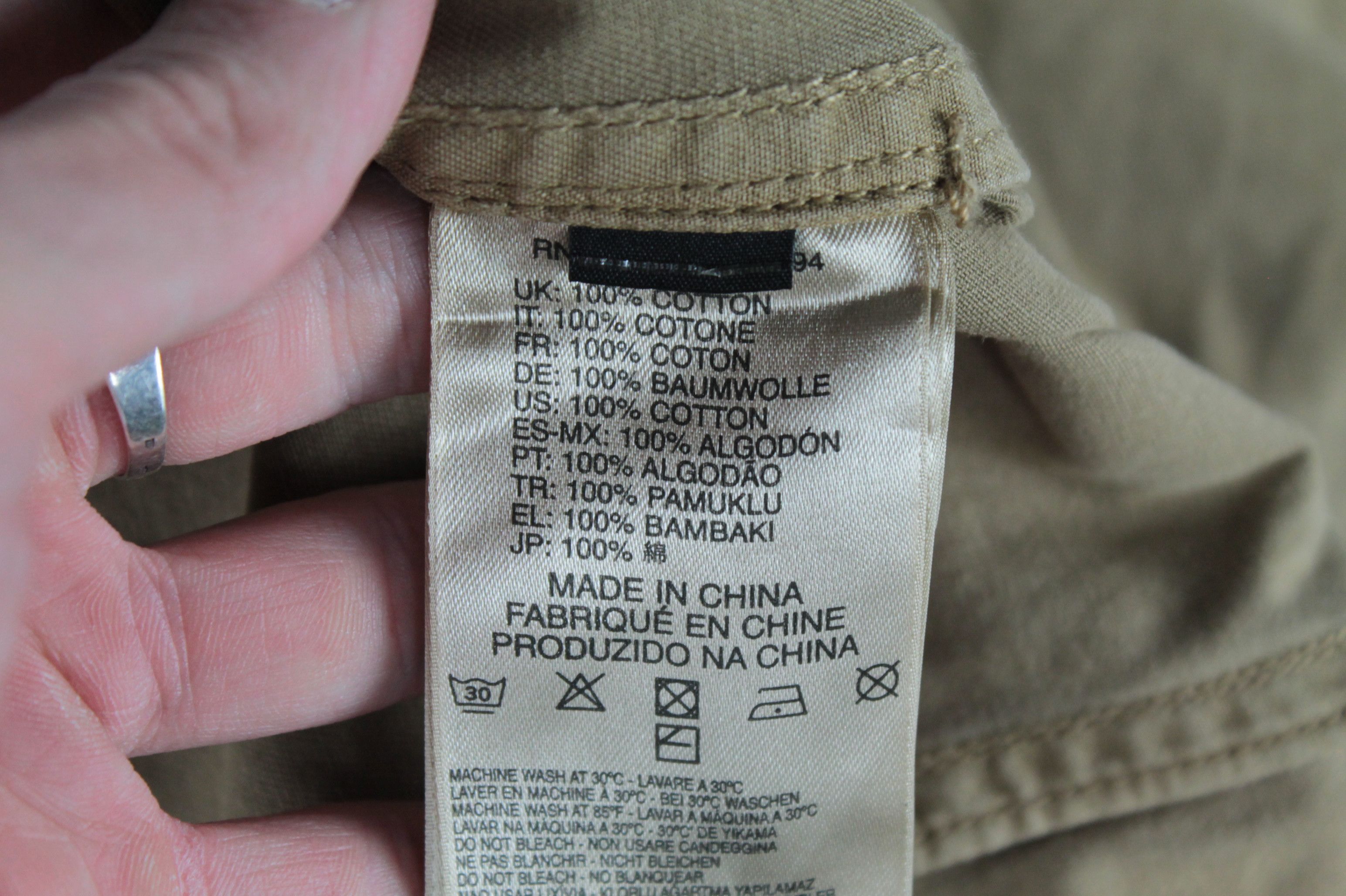 Diesel Diesel Double-Breasted Belted Beige Denim Trench Coat Size US XXS / EU 40 - 11 Thumbnail