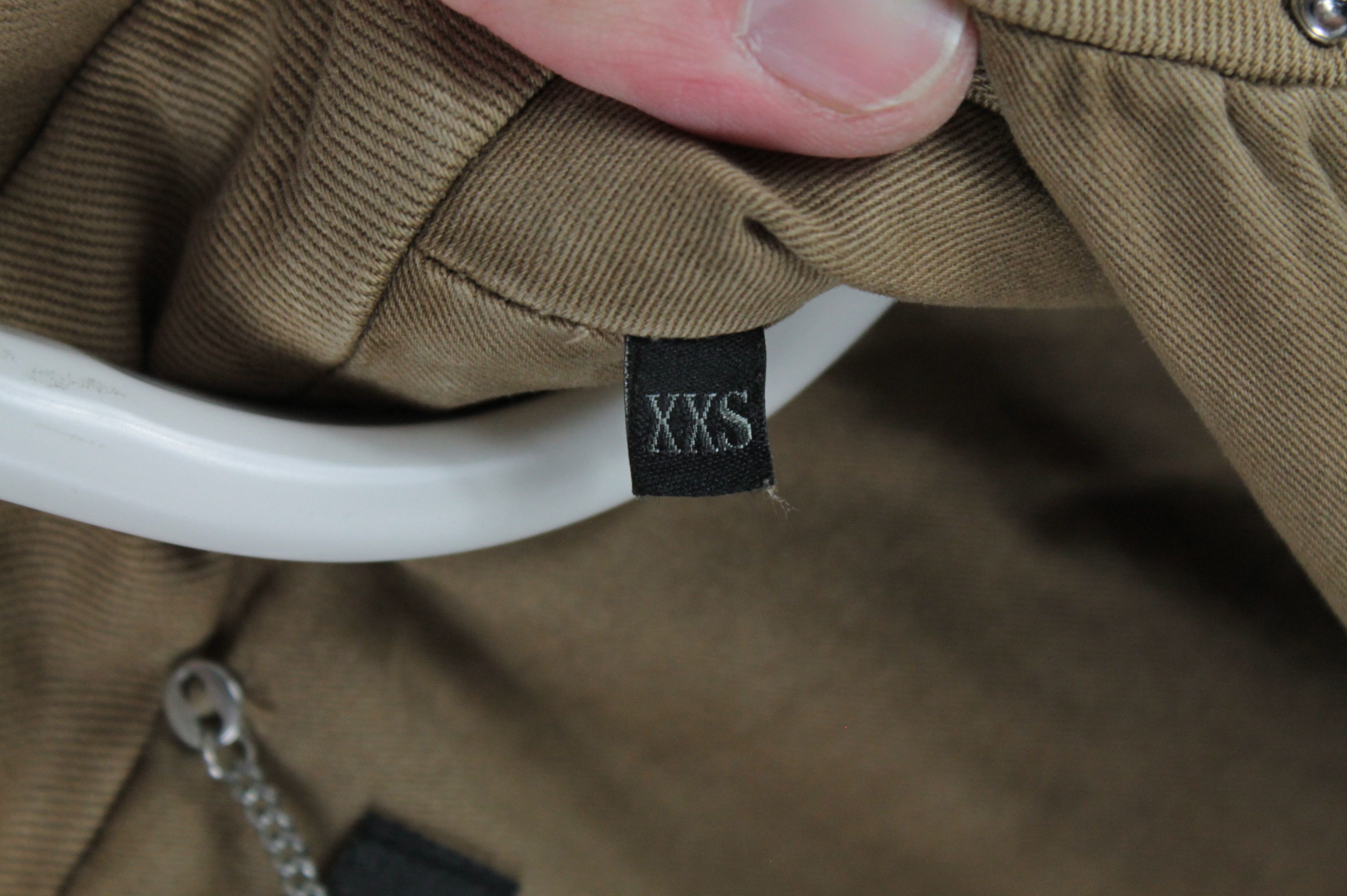 Diesel Diesel Double-Breasted Belted Beige Denim Trench Coat Size US XXS / EU 40 - 10 Thumbnail