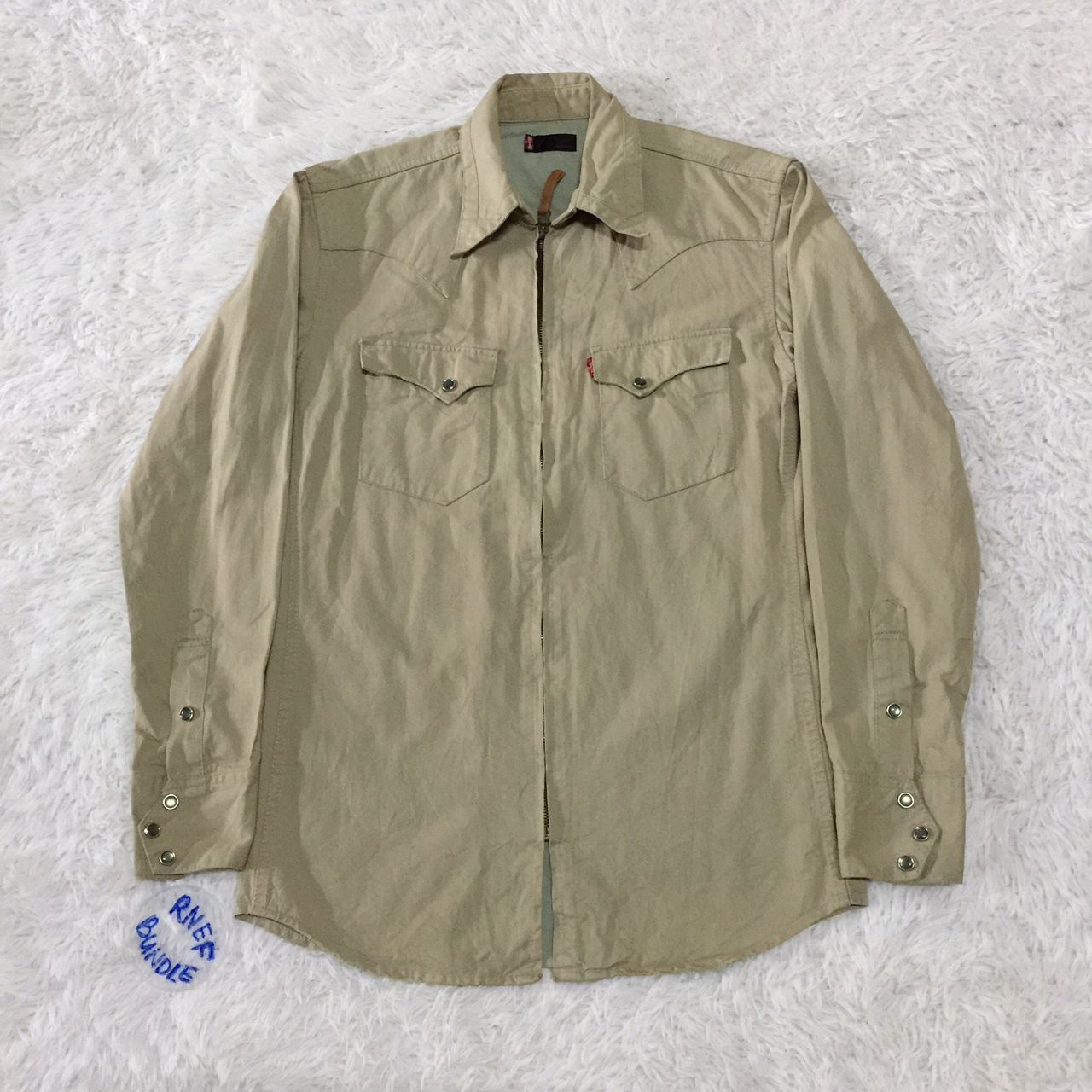 Levi's Levis zipper jacket medium size on tag Size US S / EU 44-46 / 1 - 1 Thumbnail