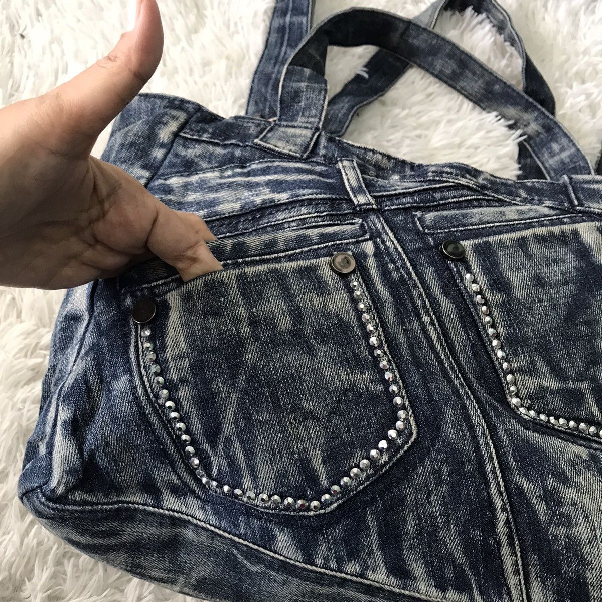 Other 🔥Rare🔥 Denim sling bag Size ONE SIZE - 6 Thumbnail