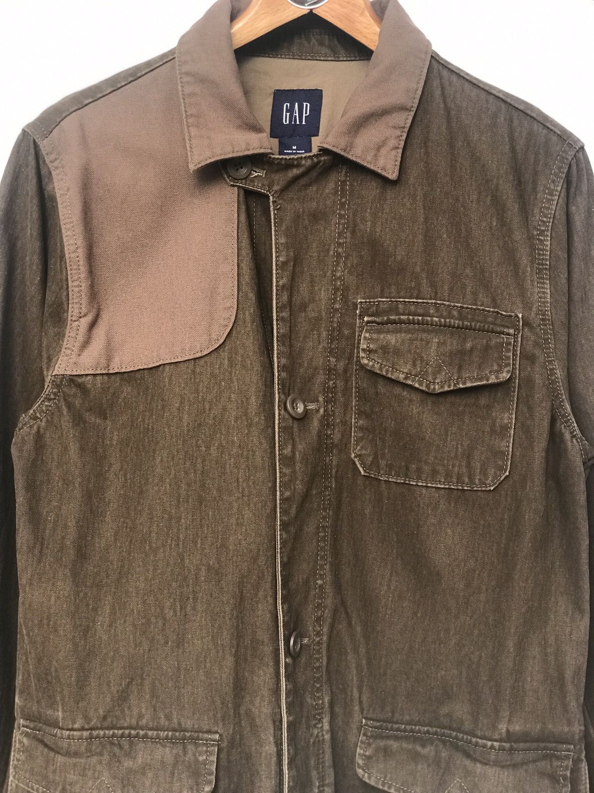Gap French Workwear Jacket Size US M / EU 48-50 / 2 - 2 Thumbnail