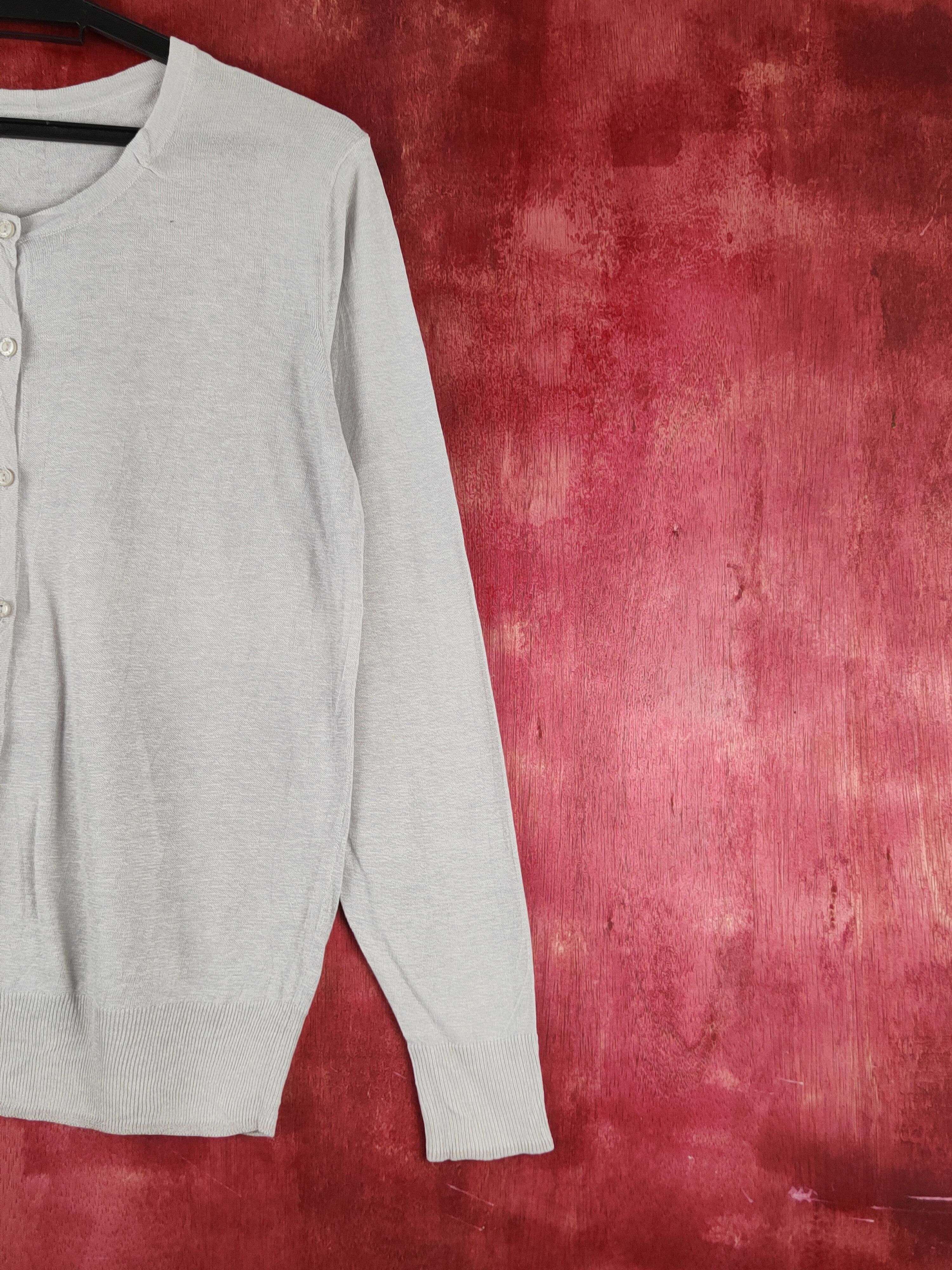 Homespun Knitwear × Japanese Brand Japanese Brand Gray Knitwear Cardigan #S1208 Size M / US 6-8 / IT 42-44 - 5 Thumbnail