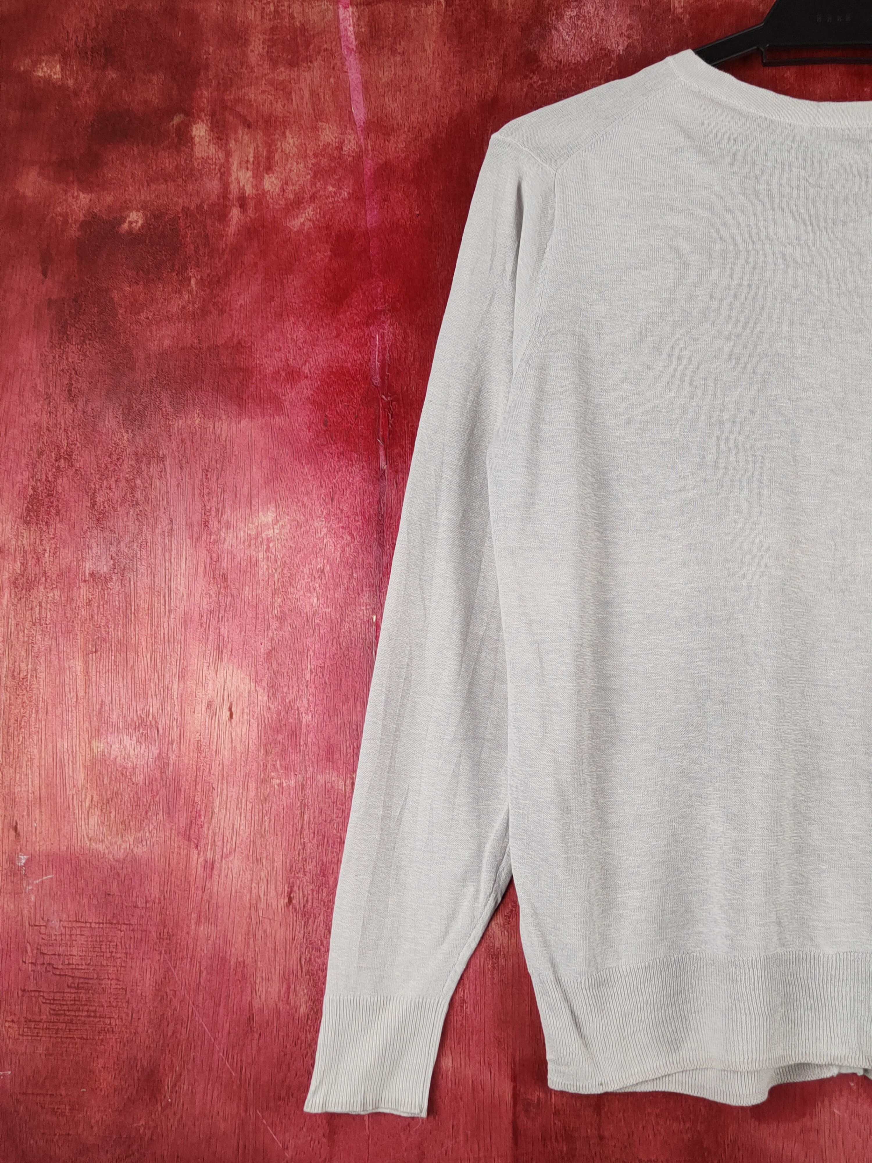 Homespun Knitwear × Japanese Brand Japanese Brand Gray Knitwear Cardigan #S1208 Size M / US 6-8 / IT 42-44 - 8 Thumbnail