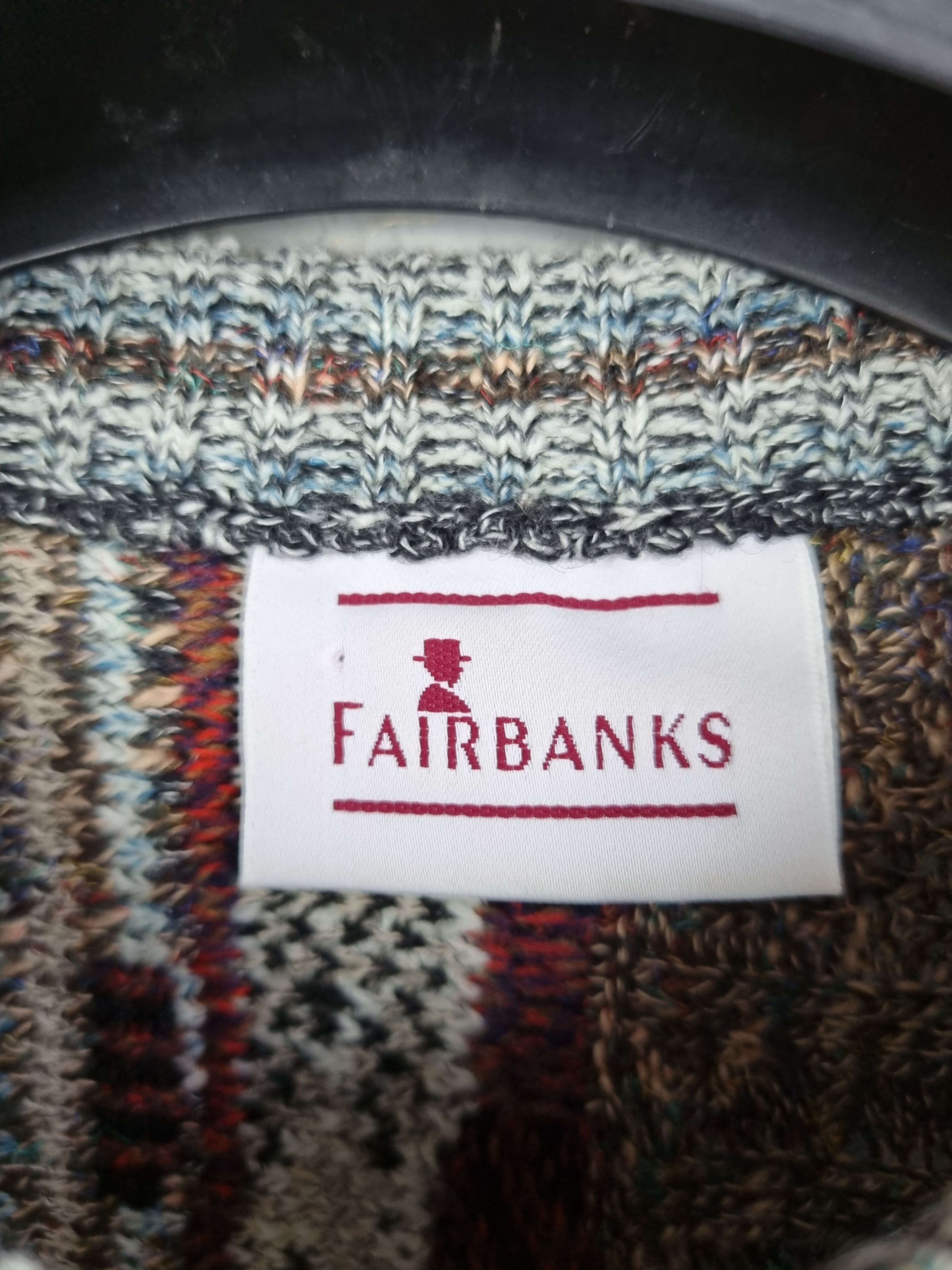 Japanese Brand × Vintage 80s Vintage Tundra Style Wool Sweater Made in ITALY Size US L / EU 52-54 / 3 - 8 Thumbnail