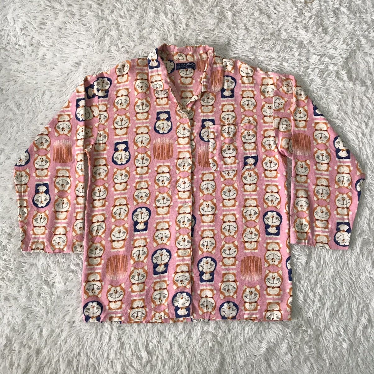 Anime 🔥Rare🔥 Vintage bandai doraemon shirt pyjamas Size US M / EU 48-50 / 2 - 15 Thumbnail