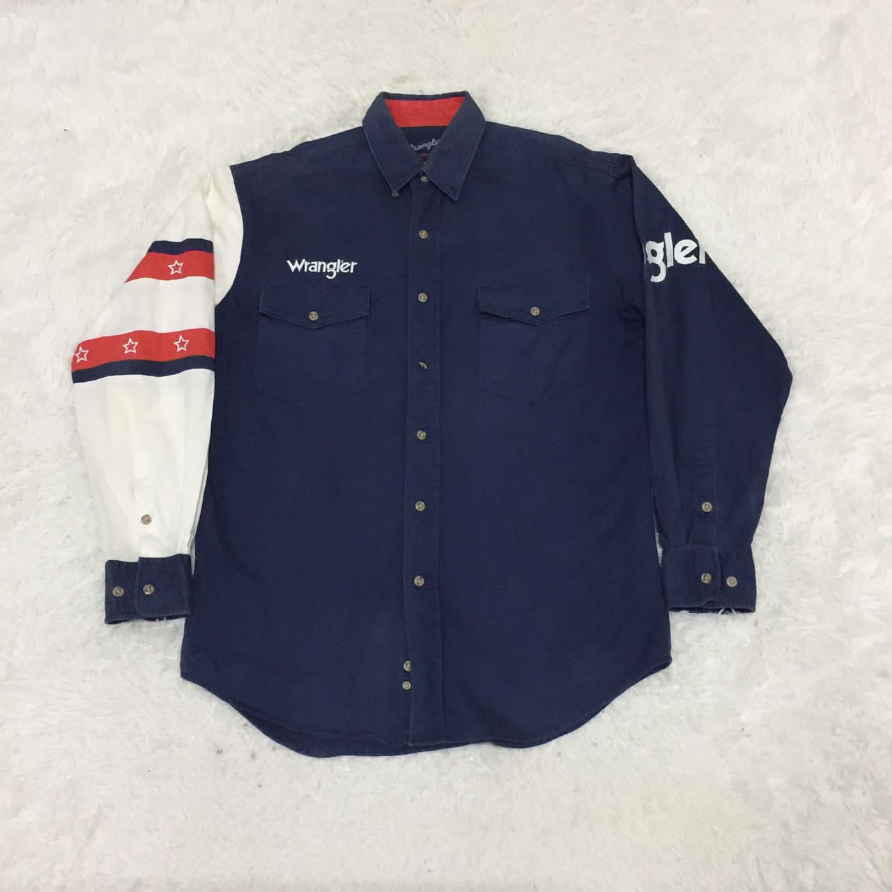 Wrangler Wrangler Western Shirt Big Logo Size US M / EU 48-50 / 2 - 10 Thumbnail