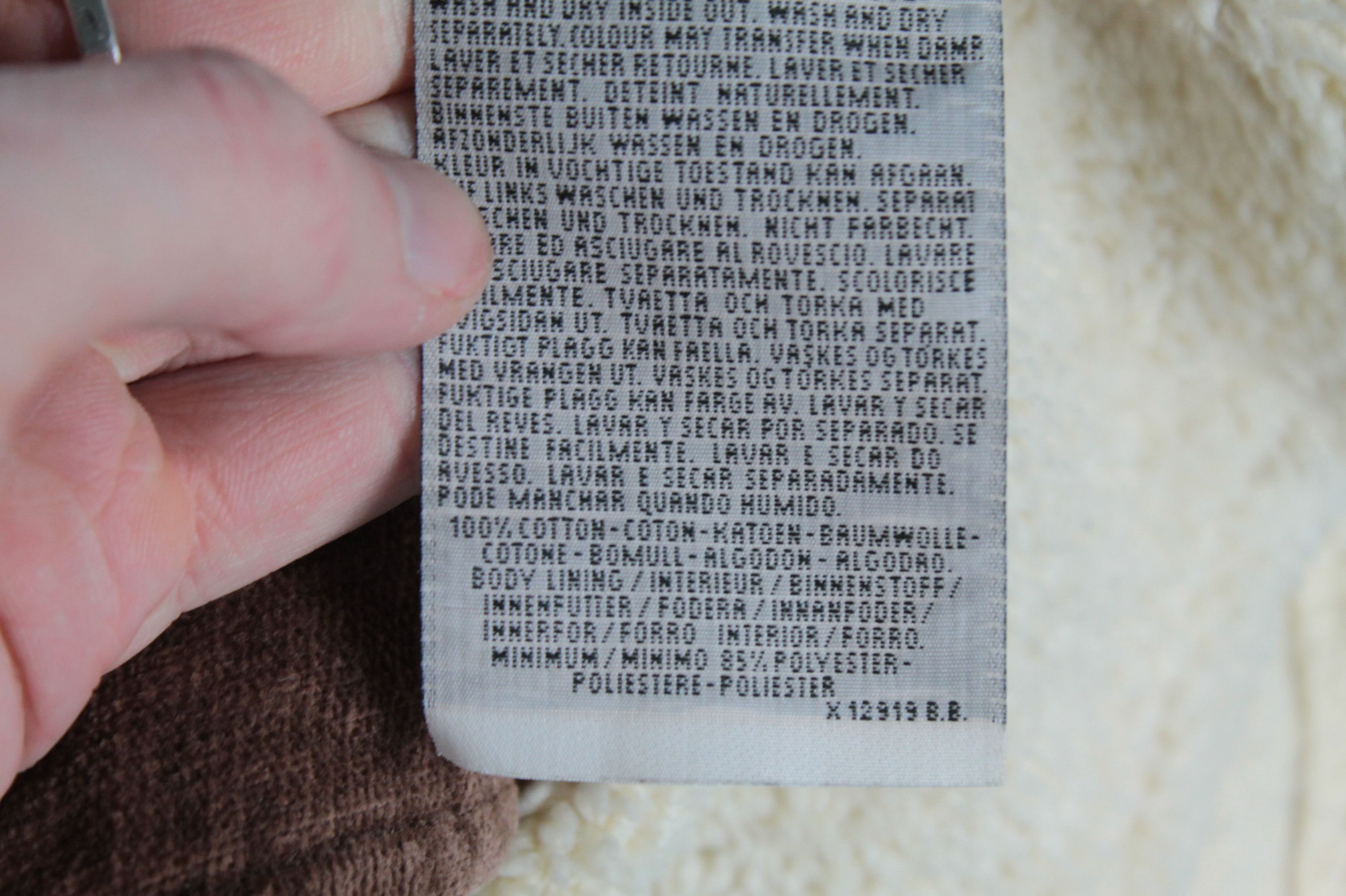 Levi's Vintage Levi’s Brown Corduroy Sherpa Jacket Long WMNS Size L / US 10 / IT 46 - 7 Thumbnail