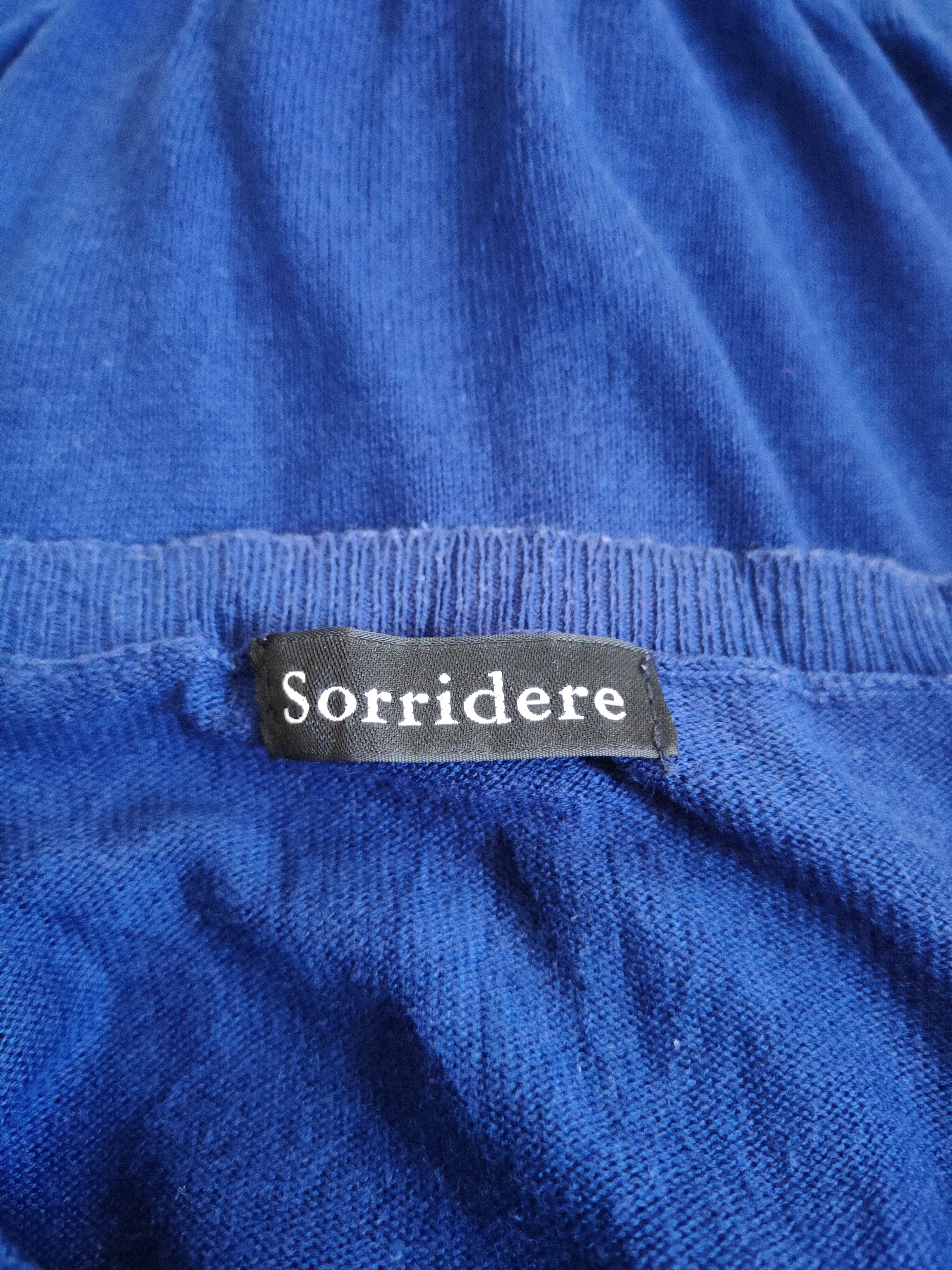 Homespun Knitwear × Japanese Brand Sorridere Navy Knitwear Cardigan japan vintage #S1203 Size S / US 4 / IT 40 - 11 Thumbnail