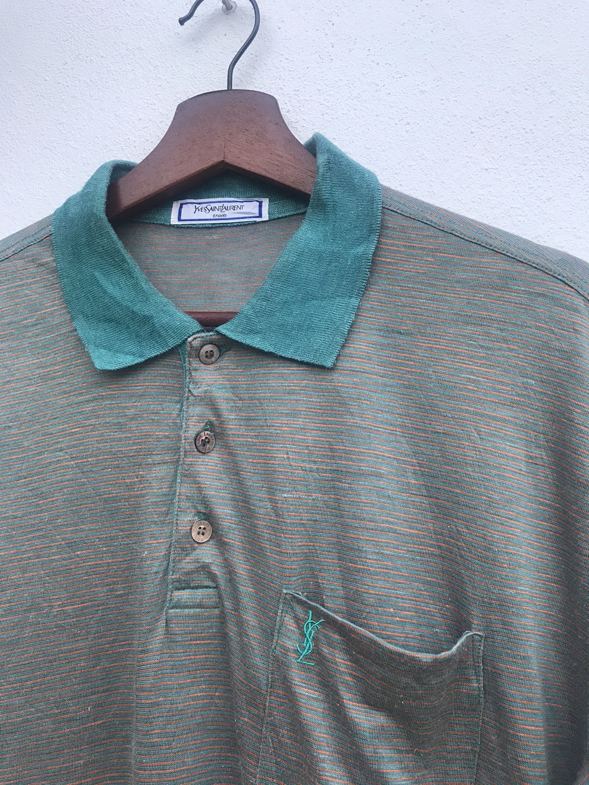Vintage × Yves Saint Laurent Yves Saint Laurent Tricots Collar Size US L / EU 52-54 / 3 - 3 Thumbnail