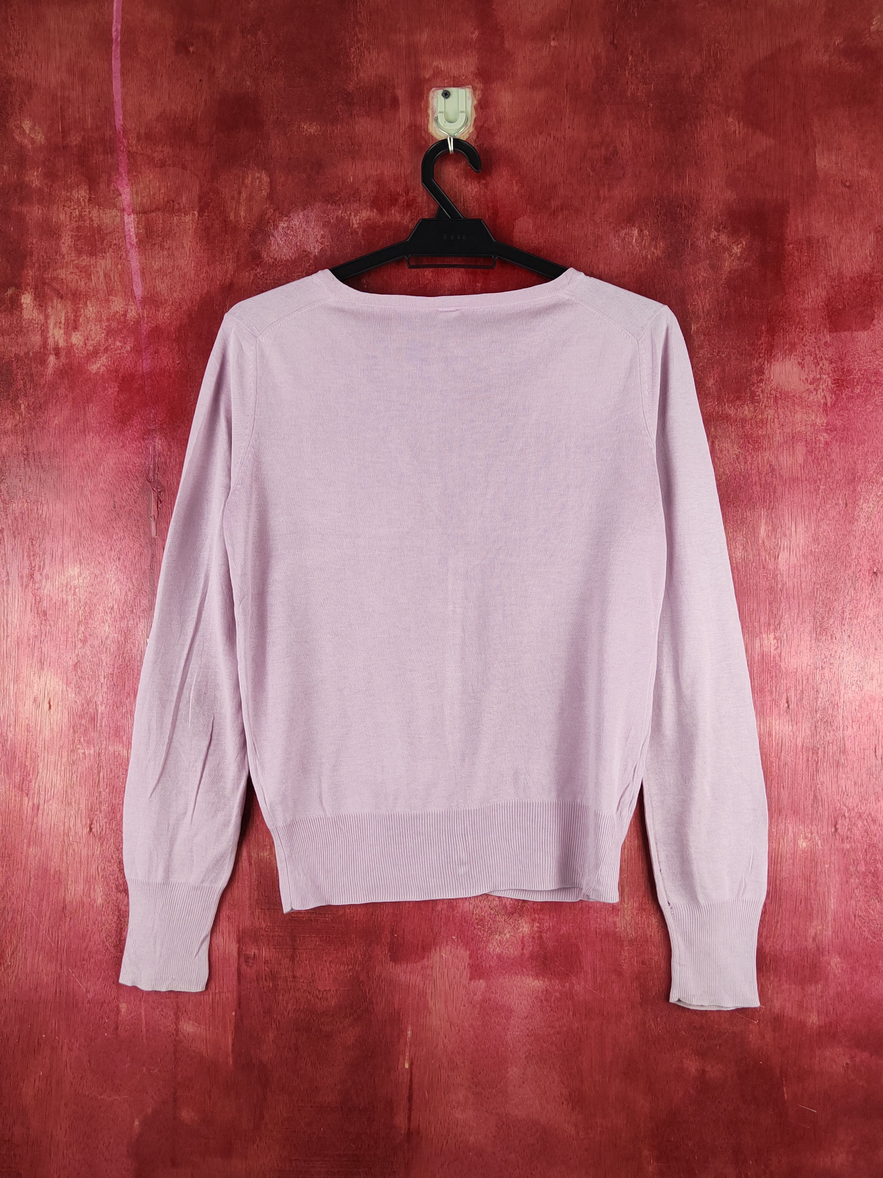 Japanese Brand Uniqlo Light Purple Knitwear Cardigan vintage #S1202 Size S / US 4 / IT 40 - 8 Thumbnail