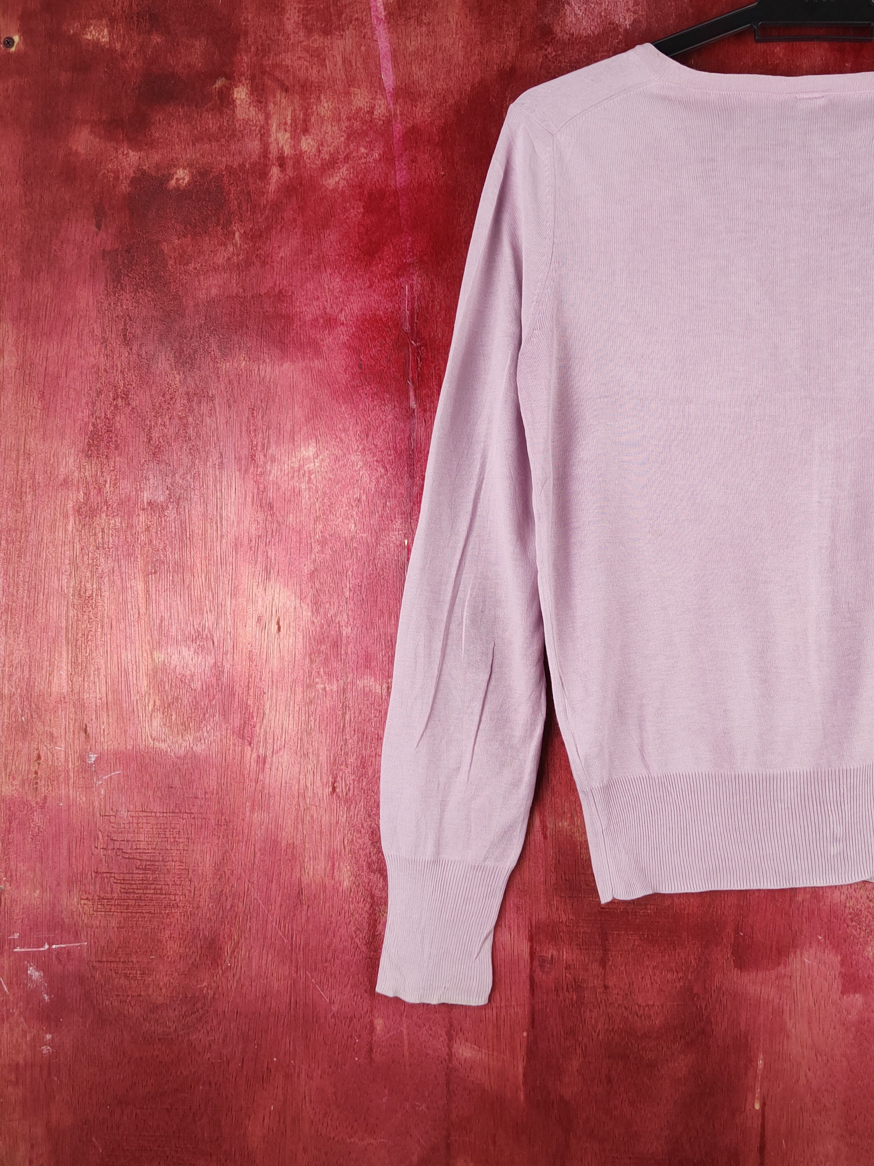 Japanese Brand Uniqlo Light Purple Knitwear Cardigan vintage #S1202 Size S / US 4 / IT 40 - 9 Thumbnail