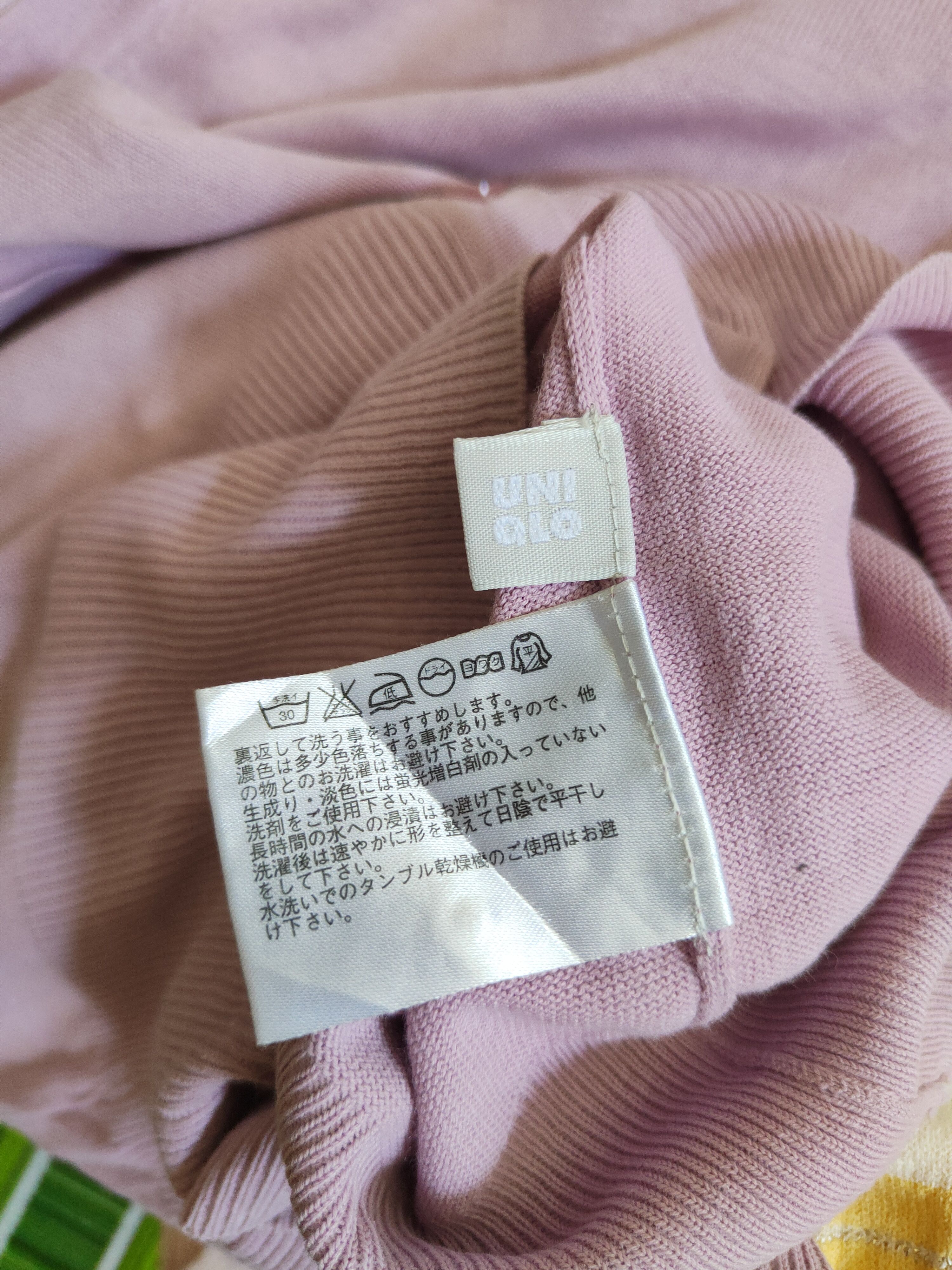 Japanese Brand Uniqlo Light Purple Knitwear Cardigan vintage #S1202 Size S / US 4 / IT 40 - 12 Thumbnail