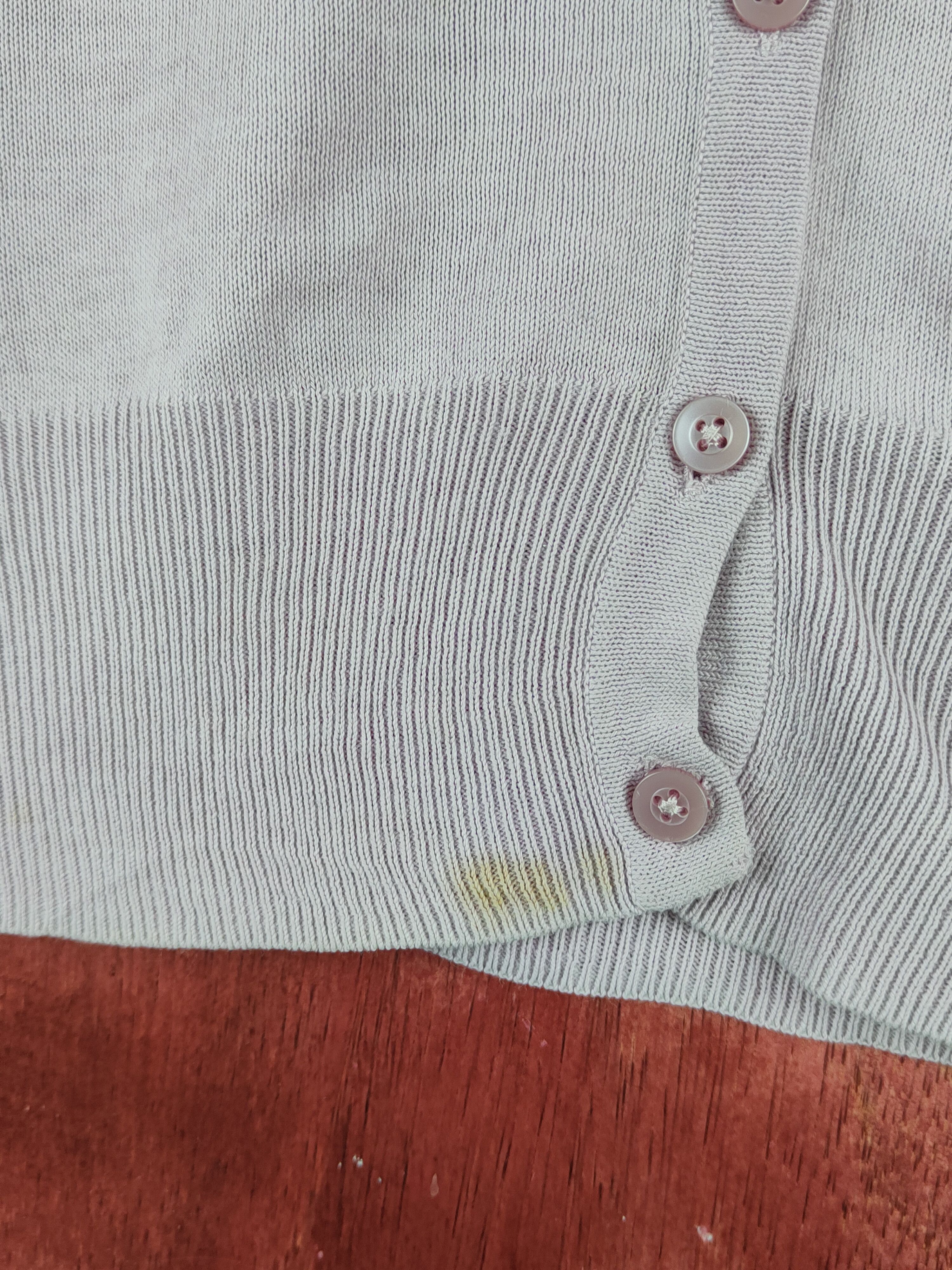 Japanese Brand Uniqlo Light Purple Knitwear Cardigan vintage #S1202 Size S / US 4 / IT 40 - 3 Thumbnail