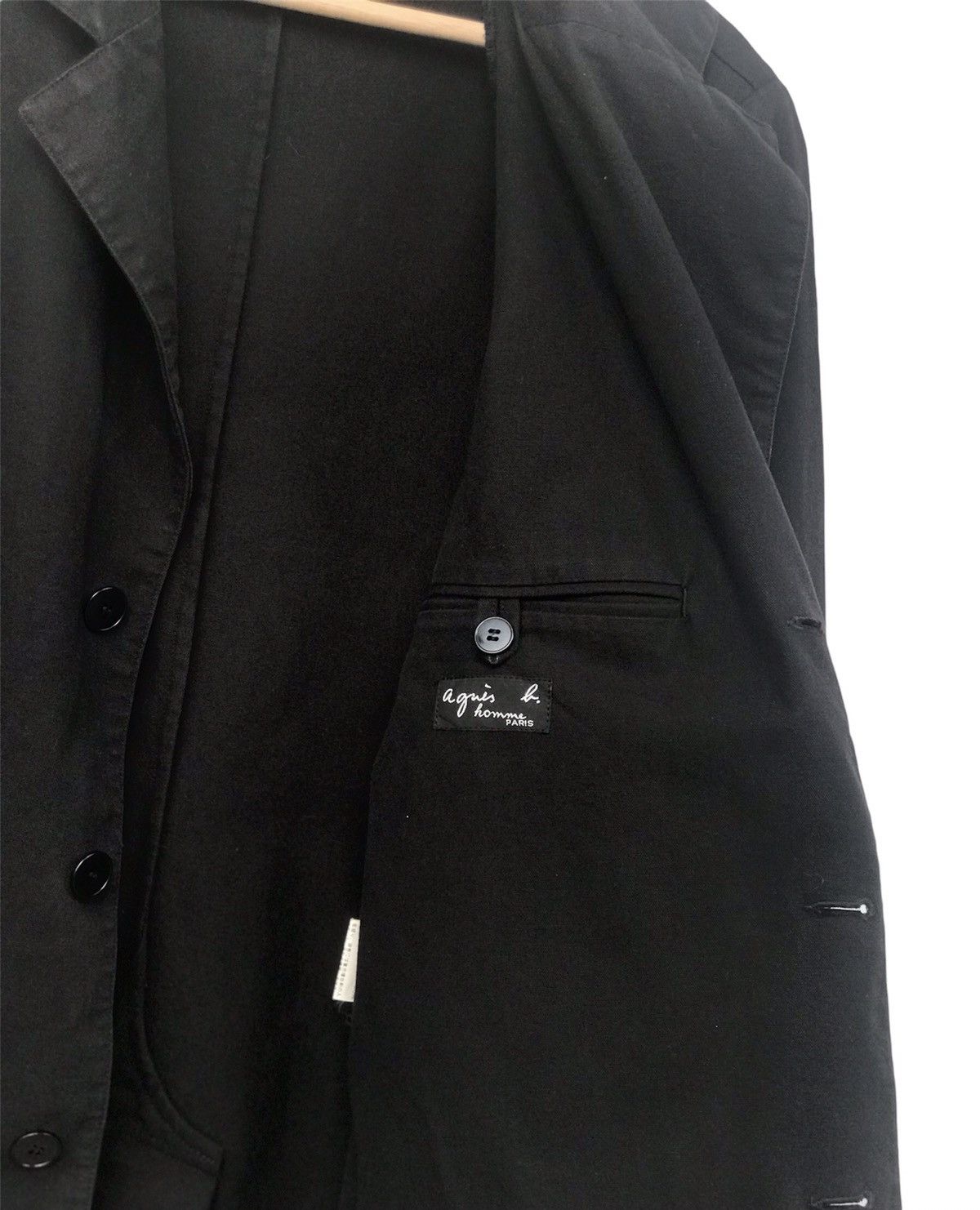 agnes b. Agnes b Blazer Jacket Cotton Size 34R - 6 Thumbnail