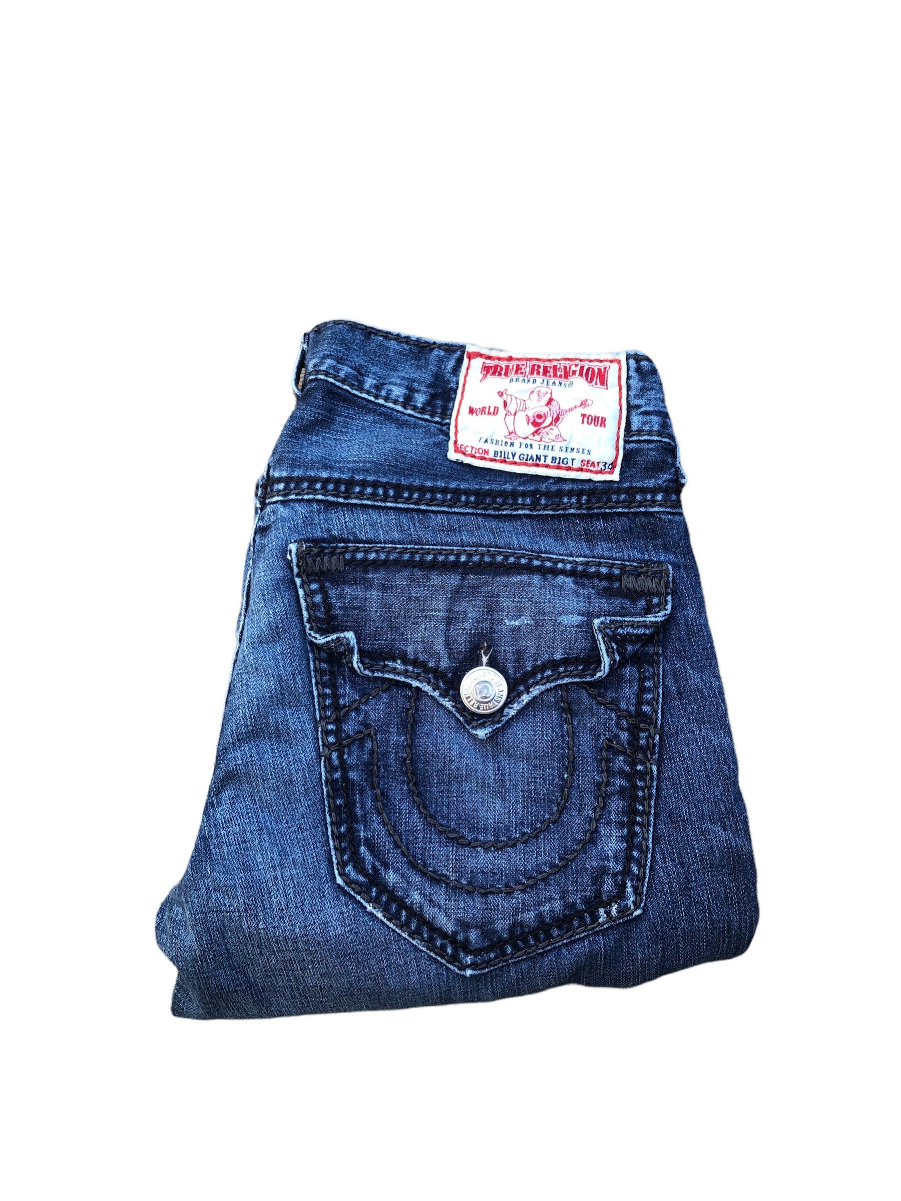 We11done Hypebeast Jean Jacket Vintage True Religion Jeans Size 32