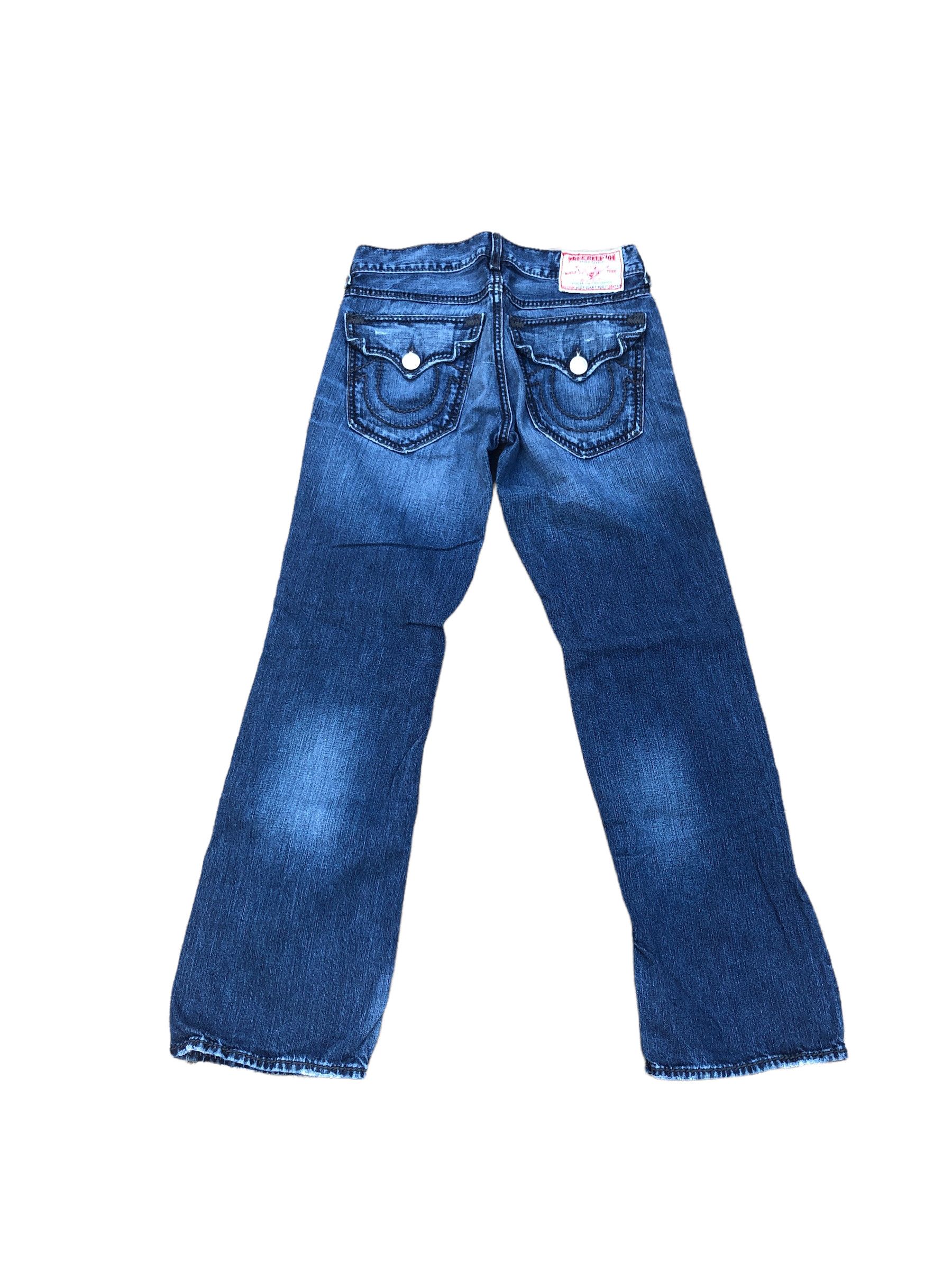 True Religion × Vintage Vintage True Religion Jeans Size 32 BILLY GIANT BIG T Blue Size US 32 / EU 48 - 3 Thumbnail