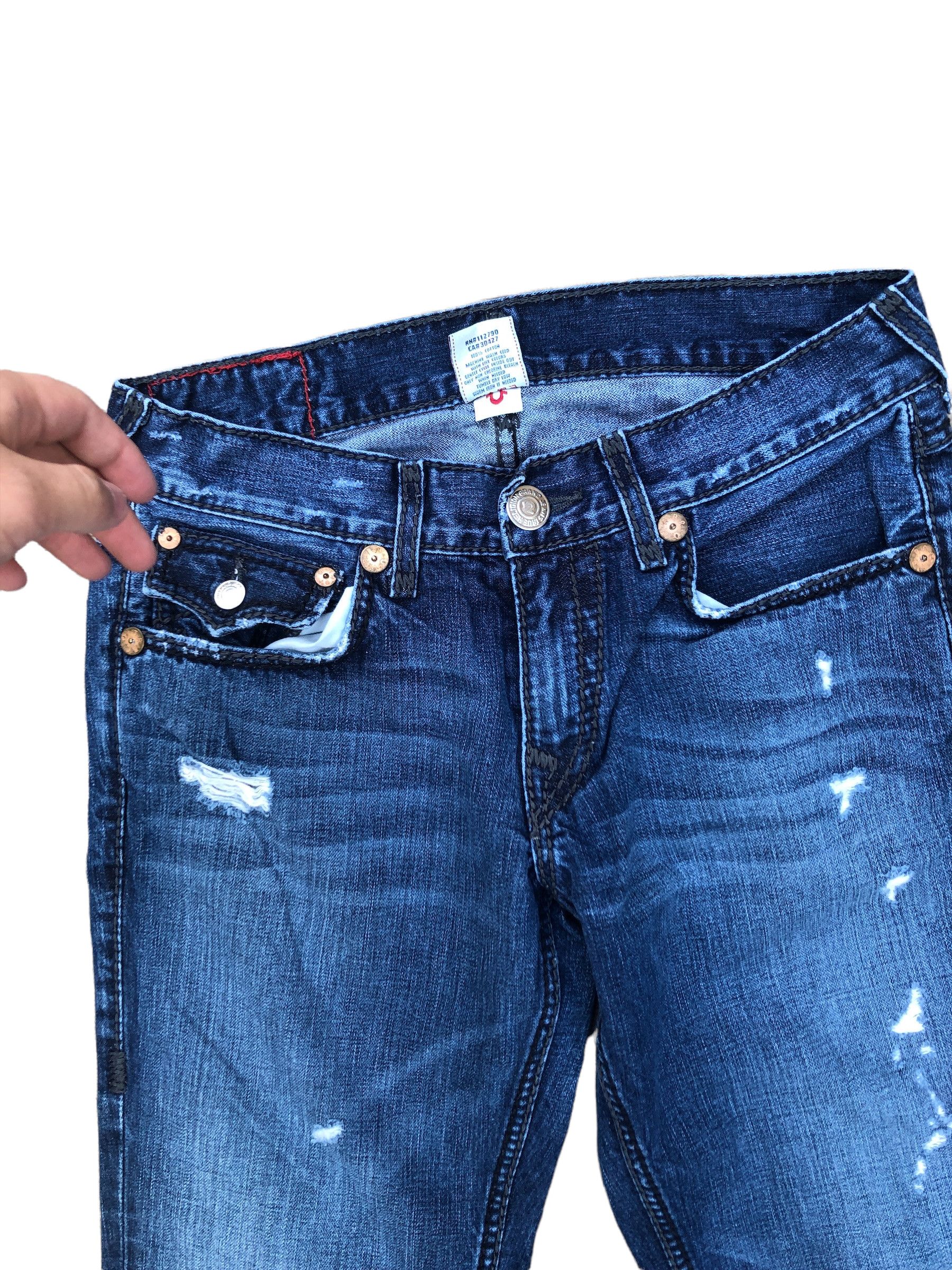 True Religion × Vintage Vintage True Religion Jeans Size 32 BILLY GIANT BIG T Blue Size US 32 / EU 48 - 8 Thumbnail
