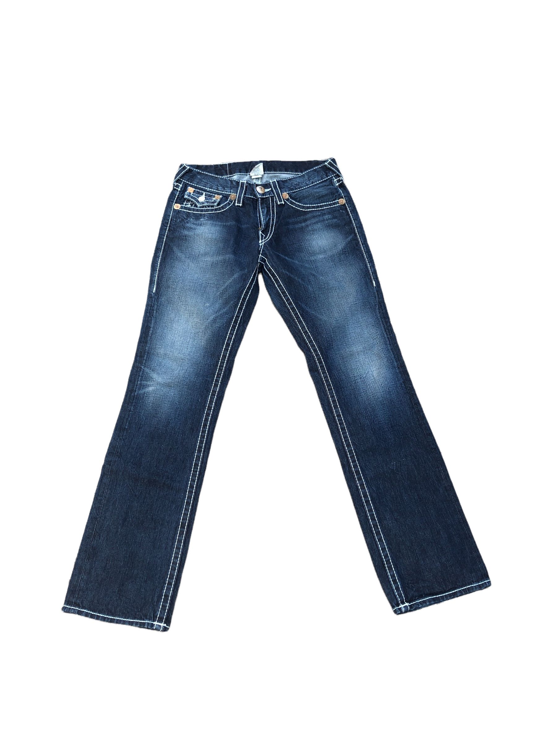 True Religion × Vintage Vintage True Religion Jeans Size 31 RICKY BIG T Blue Size US 31 - 5 Thumbnail