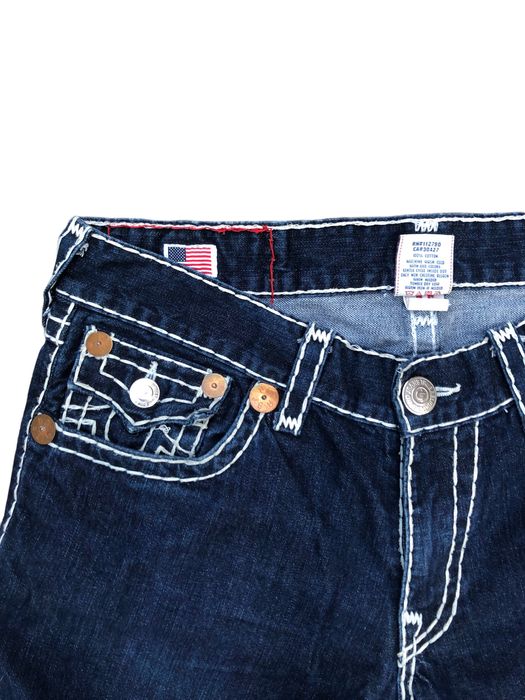 True Religion Billy Super T Jeans / Made in USA -  Canada