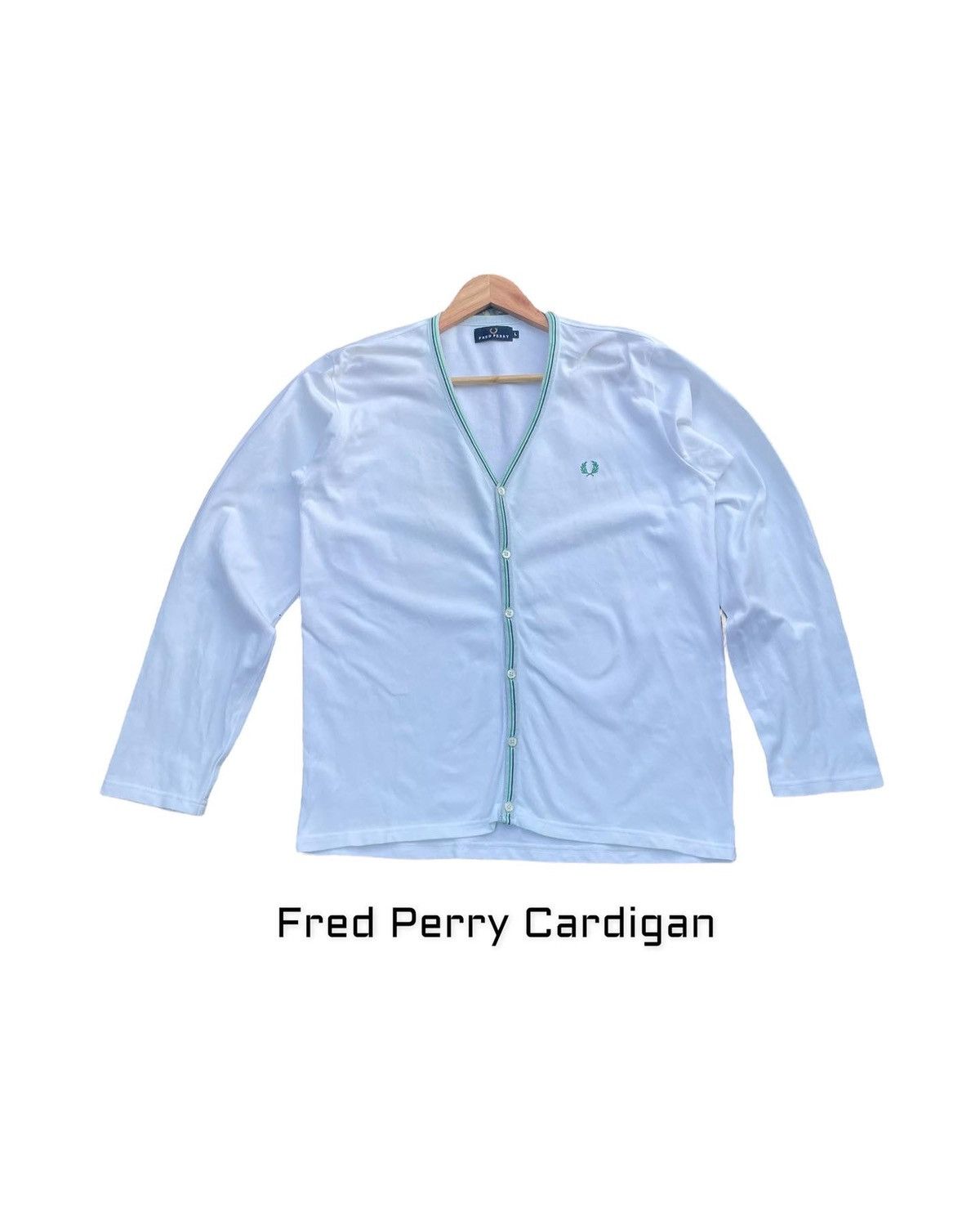 Fred Perry Fred Perry Cardigan Size US L / EU 52-54 / 3 - 1 Thumbnail