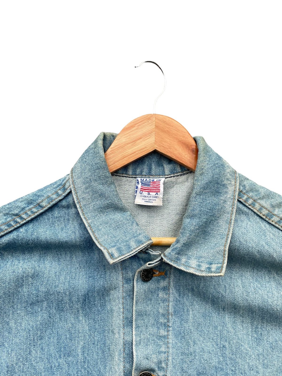 Vintage Vintage Tyca Embossed San Francisco Denim Jacket Size US XL / EU 56 / 4 - 8 Thumbnail