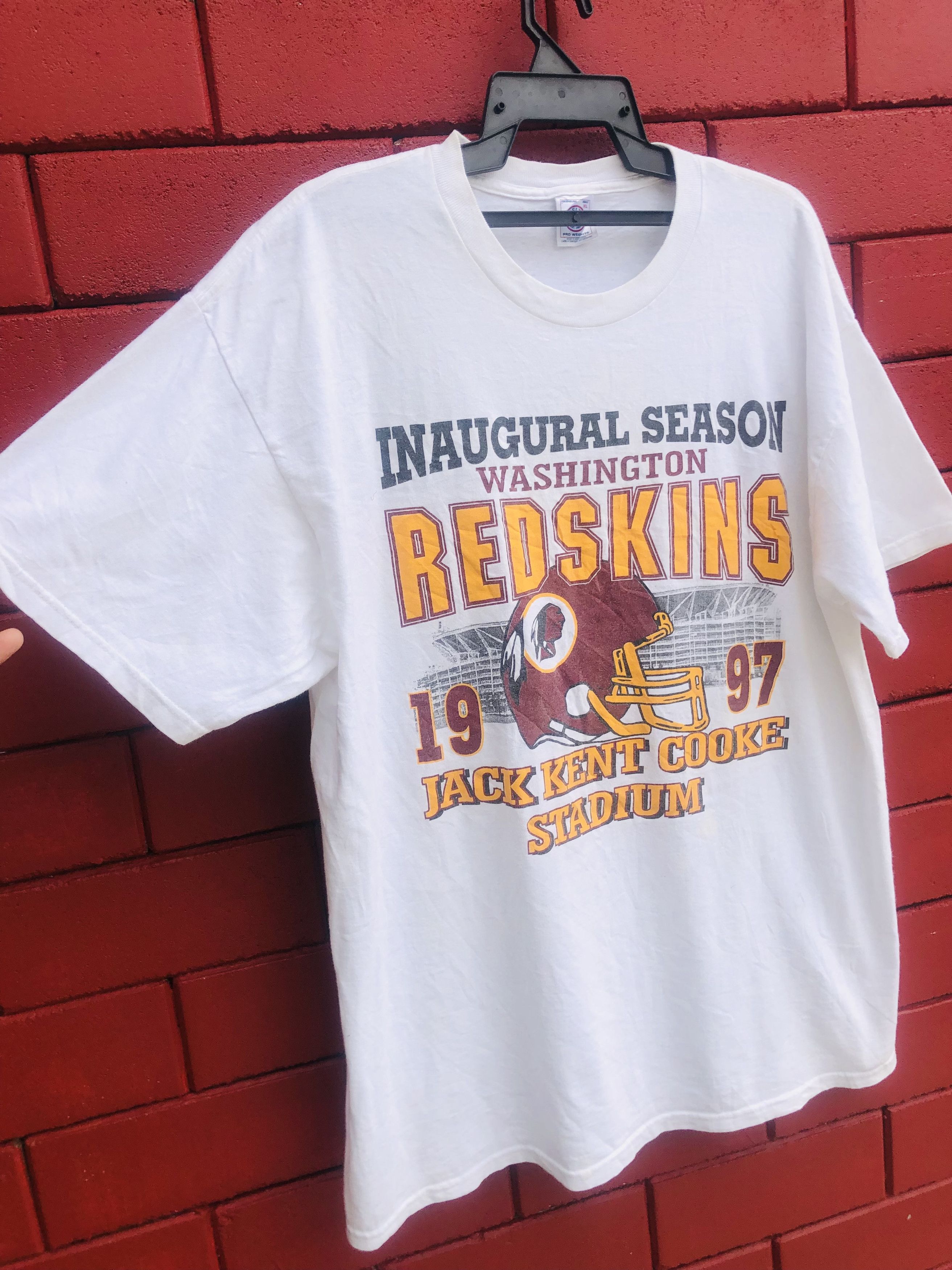Vintage Vintage Redskins Inaugural Washington Designer Fashion Size US XL / EU 56 / 4 - 5 Thumbnail