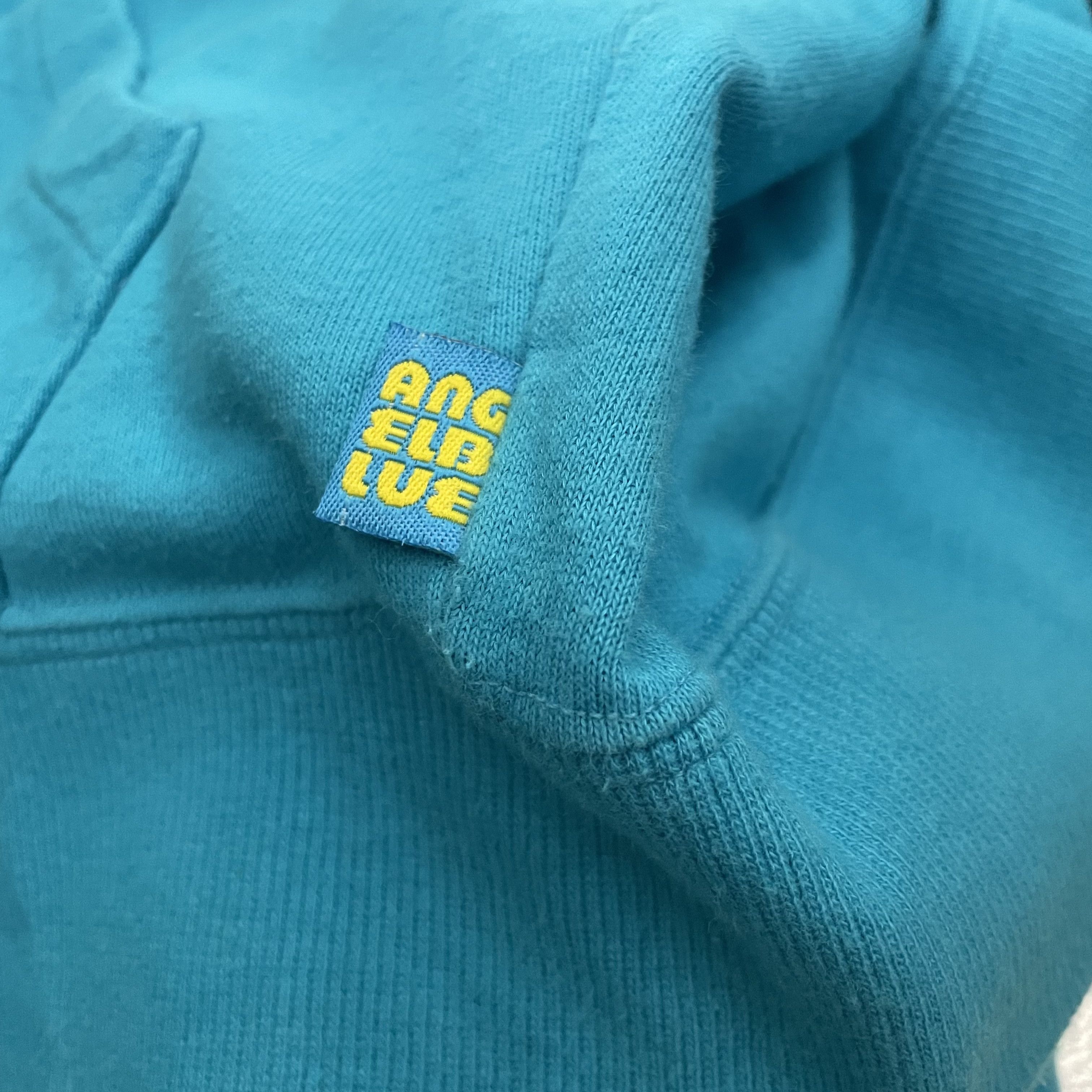 Japanese Brand Angel Blue Zip Up Hoodie Size US S / EU 44-46 / 1 - 5 Thumbnail